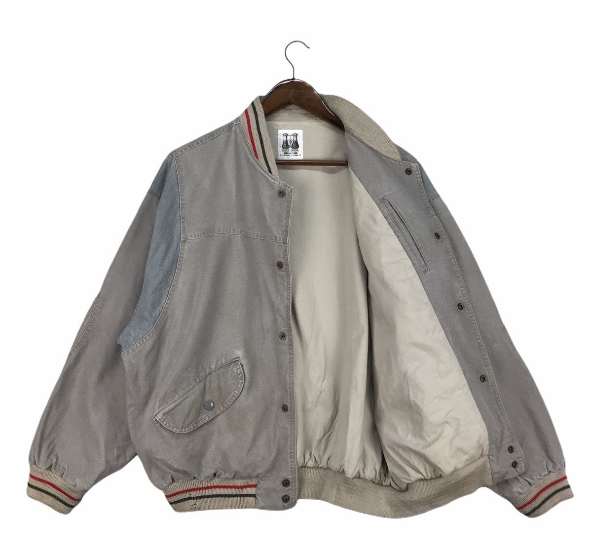 Japanese Brand Device Casual Ga-z Varsity Jacket Size US L / EU 52-54 / 3 - 3 Thumbnail