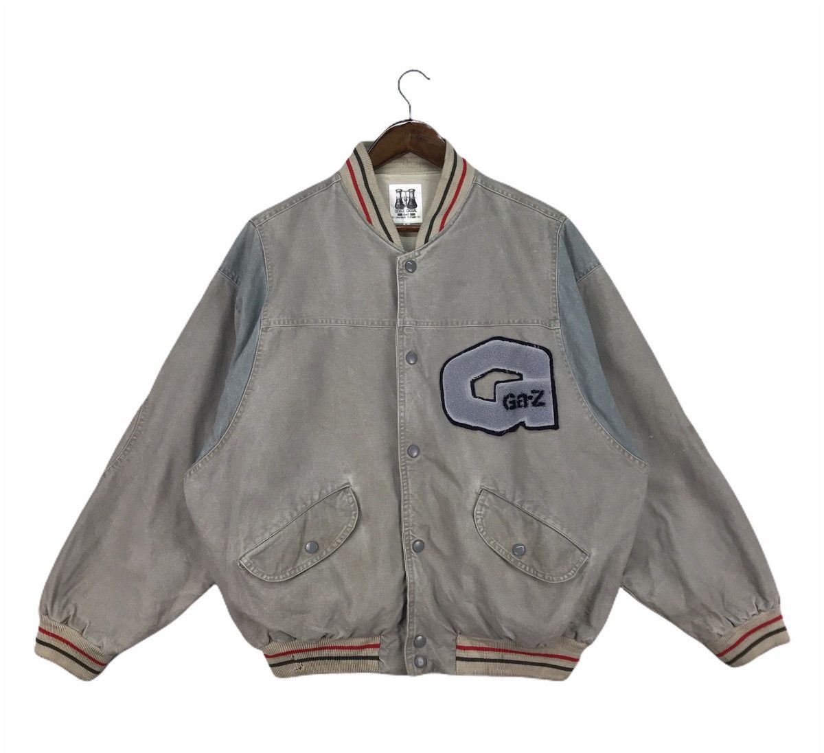 Japanese Brand Device Casual Ga-z Varsity Jacket Size US L / EU 52-54 / 3 - 1 Thumbnail