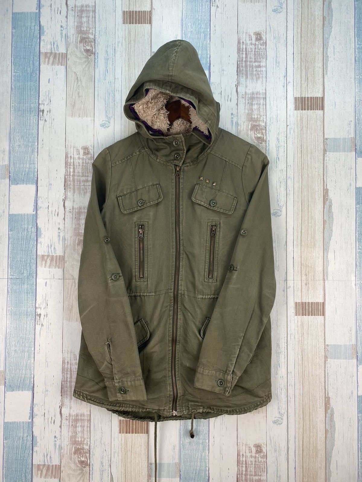 Billabong Vintage Billabong Parkas Jacket Size US M / EU 48-50 / 2 - 3 Thumbnail