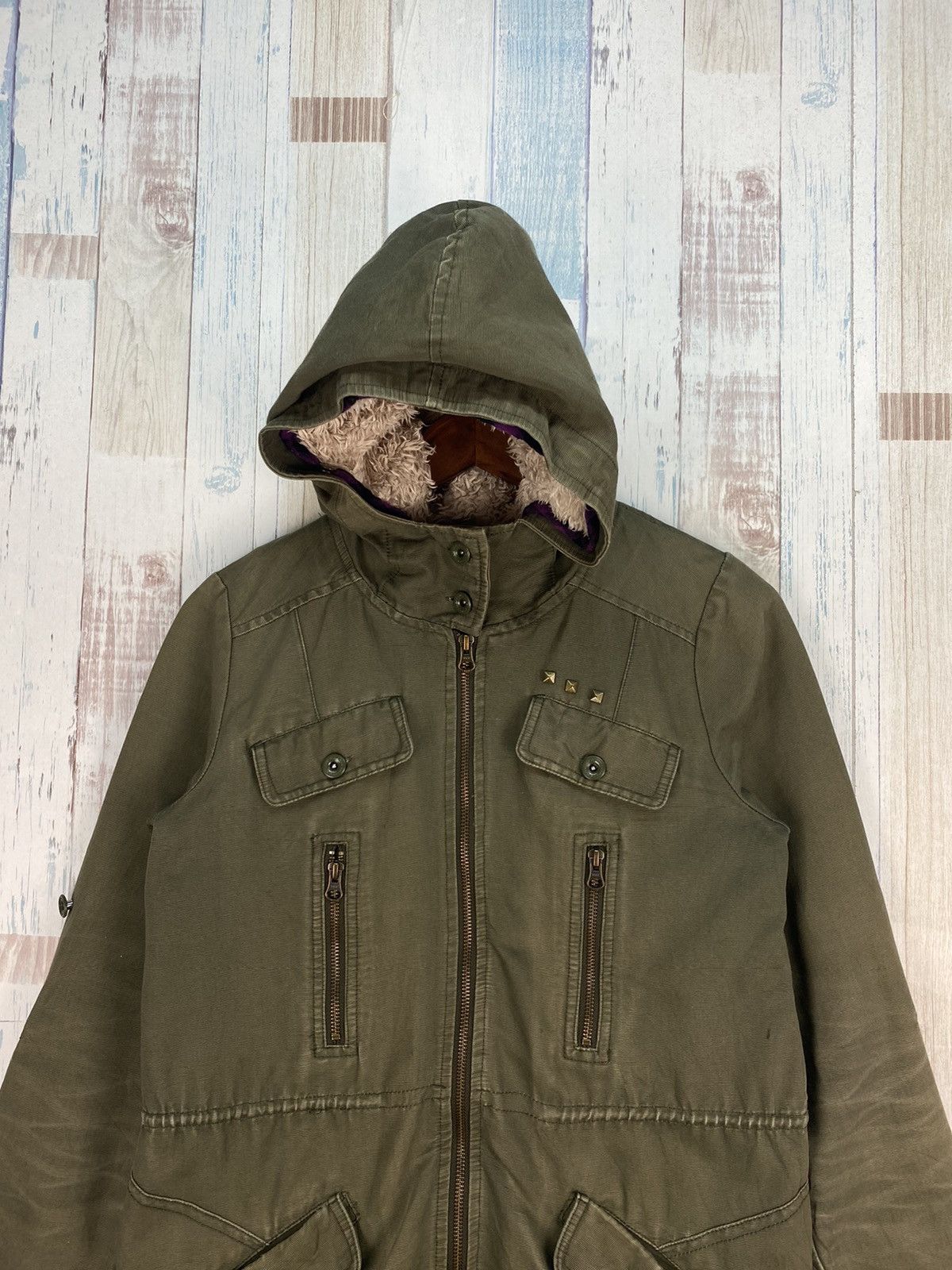 Billabong Vintage Billabong Parkas Jacket Size US M / EU 48-50 / 2 - 2 Thumbnail