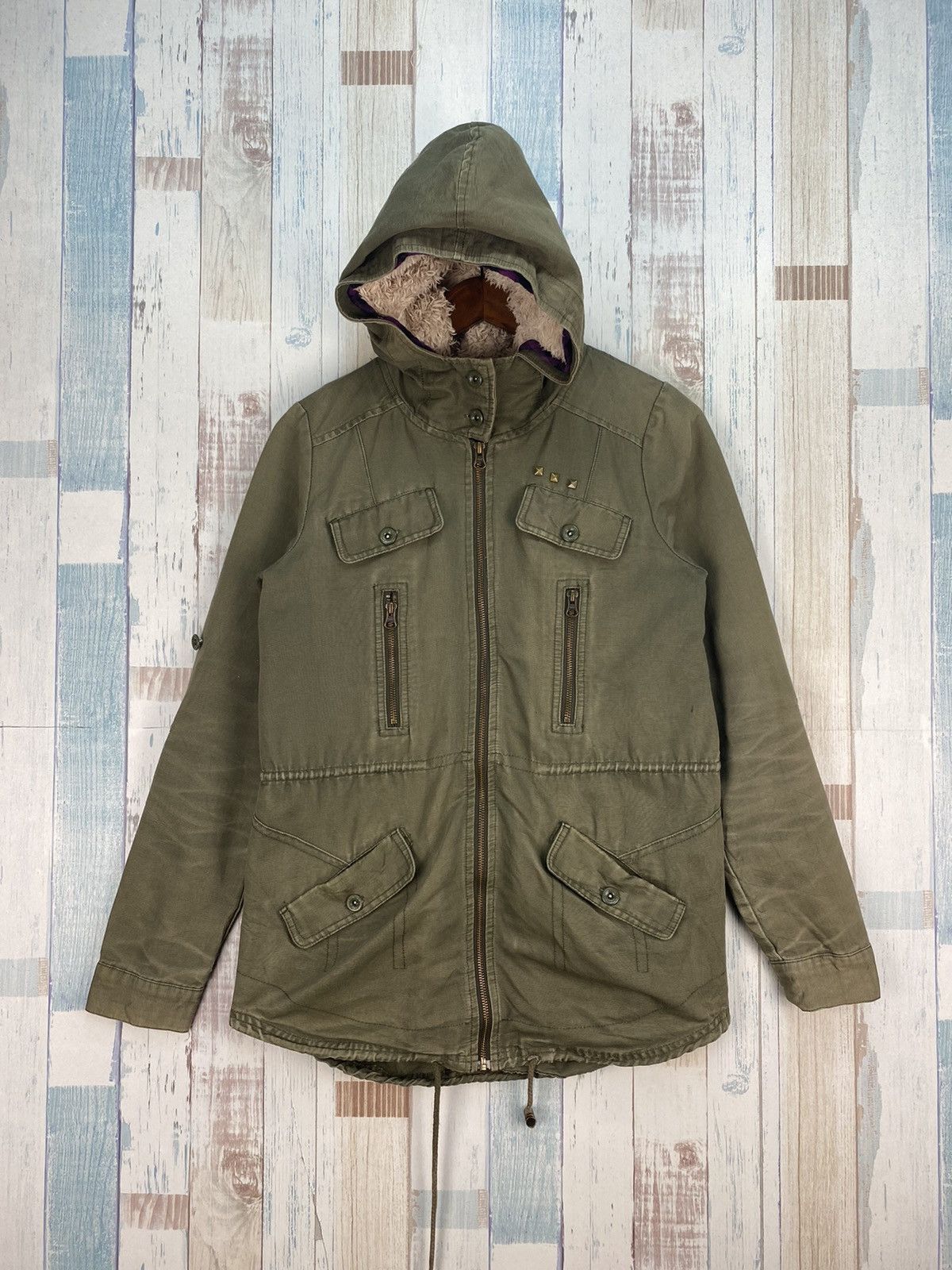 Billabong Vintage Billabong Parkas Jacket Size US M / EU 48-50 / 2 - 1 Thumbnail