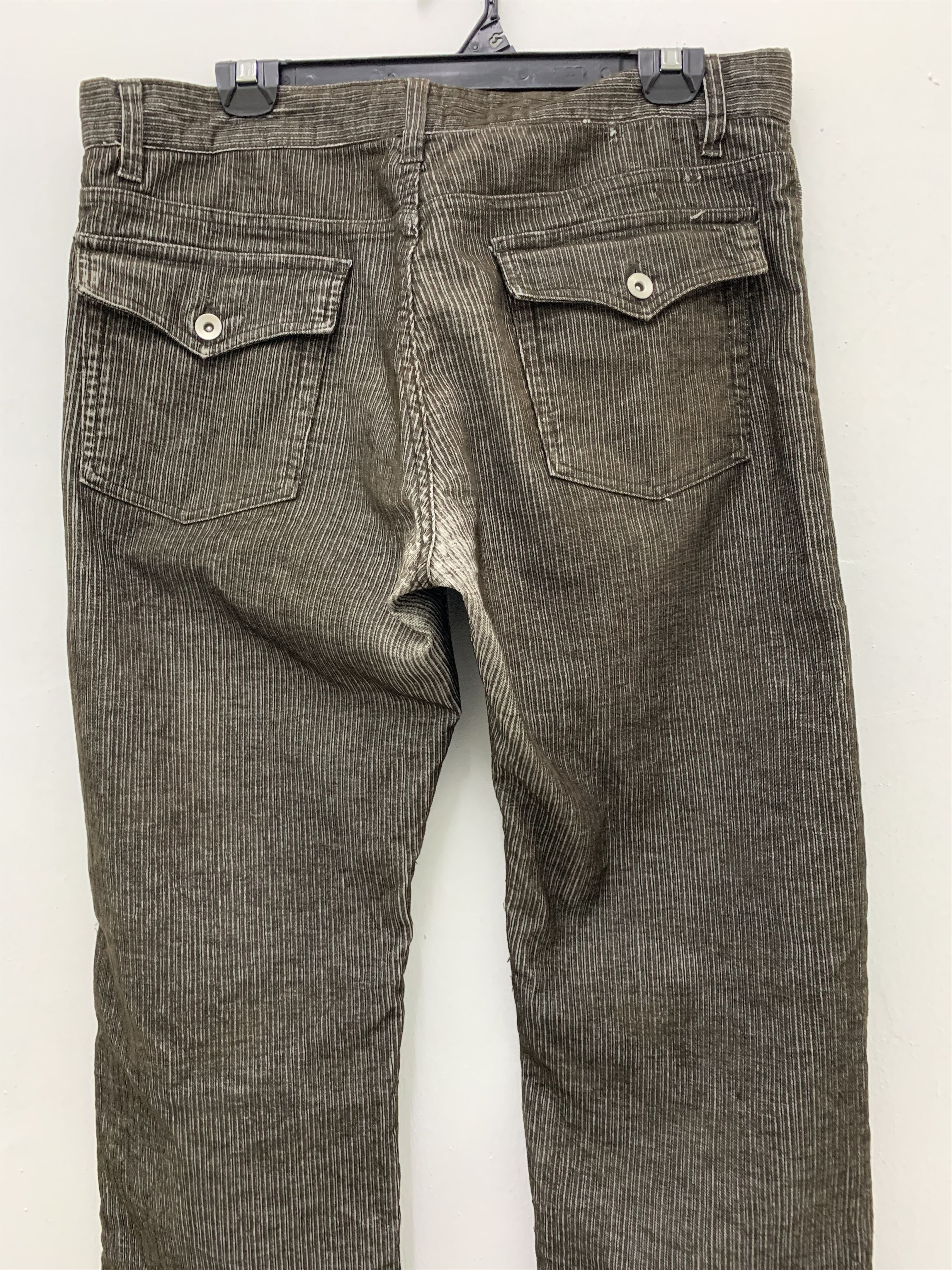 Japanese Brand Conduroy Pants Dark Brown Paris Homme Vtg Streetwear Size US 34 / EU 50 - 7 Thumbnail