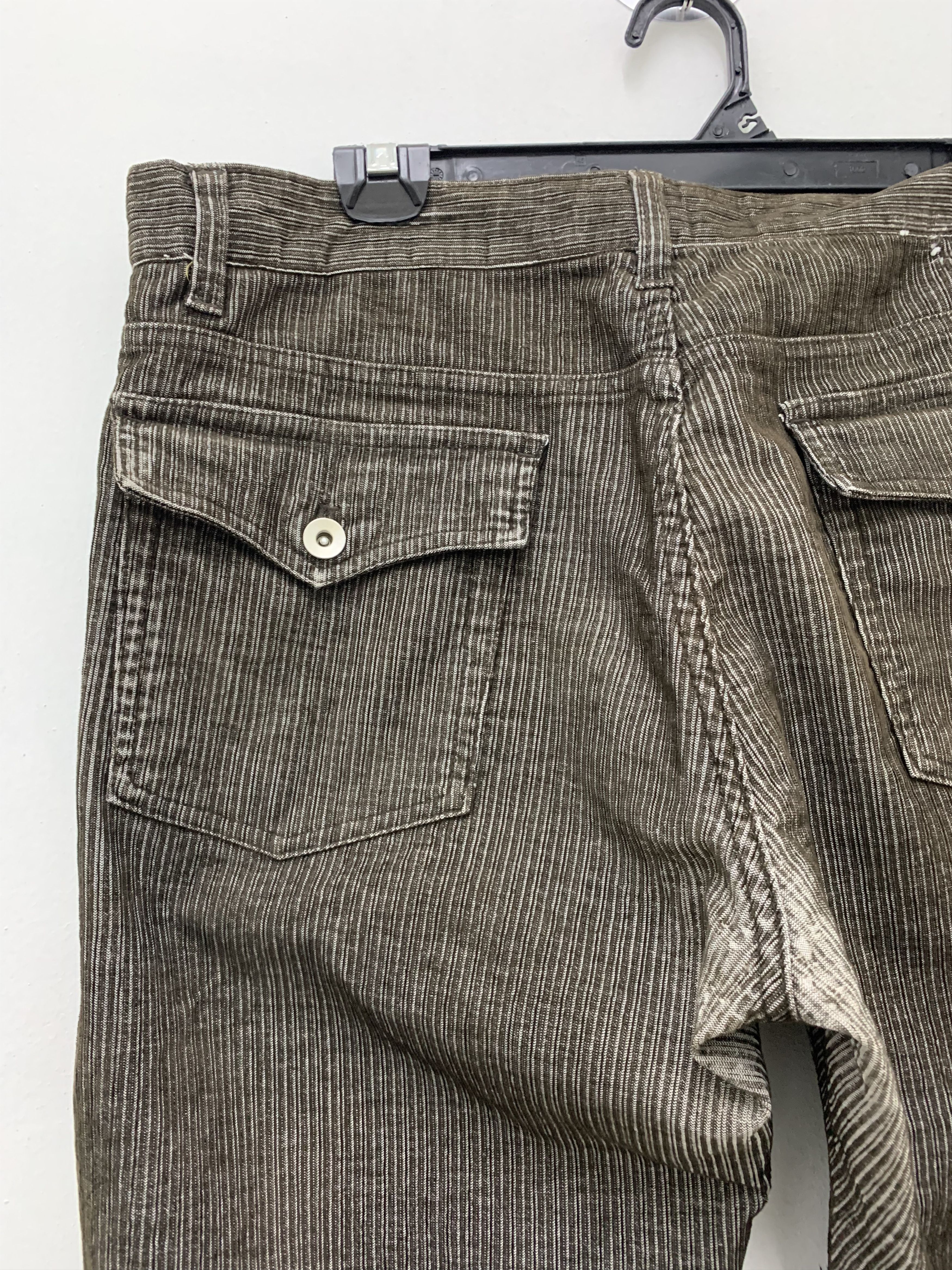 Japanese Brand Conduroy Pants Dark Brown Paris Homme Vtg Streetwear Size US 34 / EU 50 - 10 Thumbnail