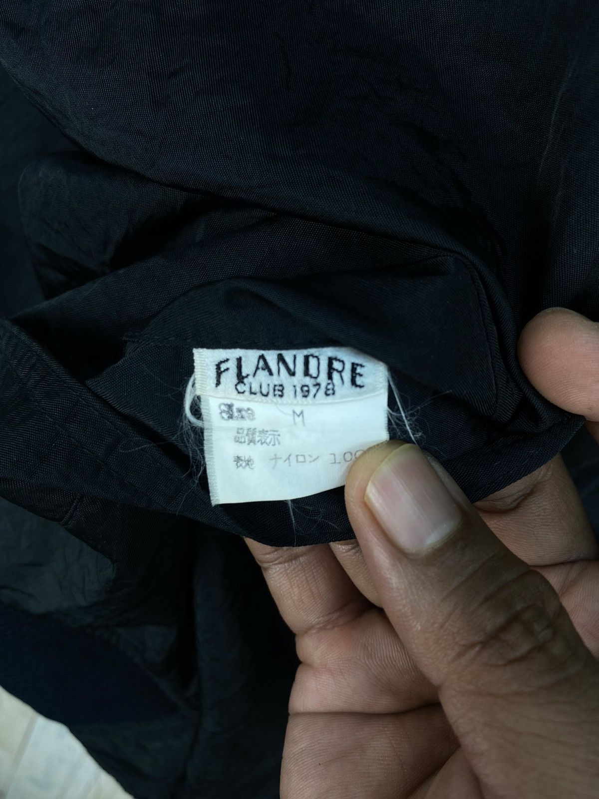 Vintage Vintage Flandre Club Reversible Bomber Jacket Size US M / EU 48-50 / 2 - 10 Thumbnail