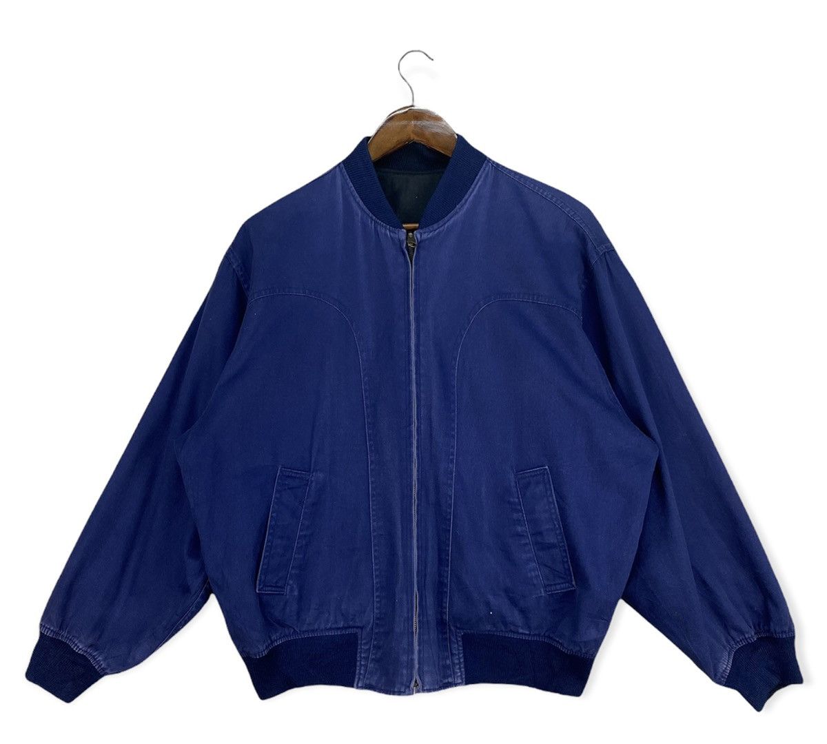 Vintage Vintage Flandre Club Reversible Bomber Jacket Size US M / EU 48-50 / 2 - 3 Thumbnail