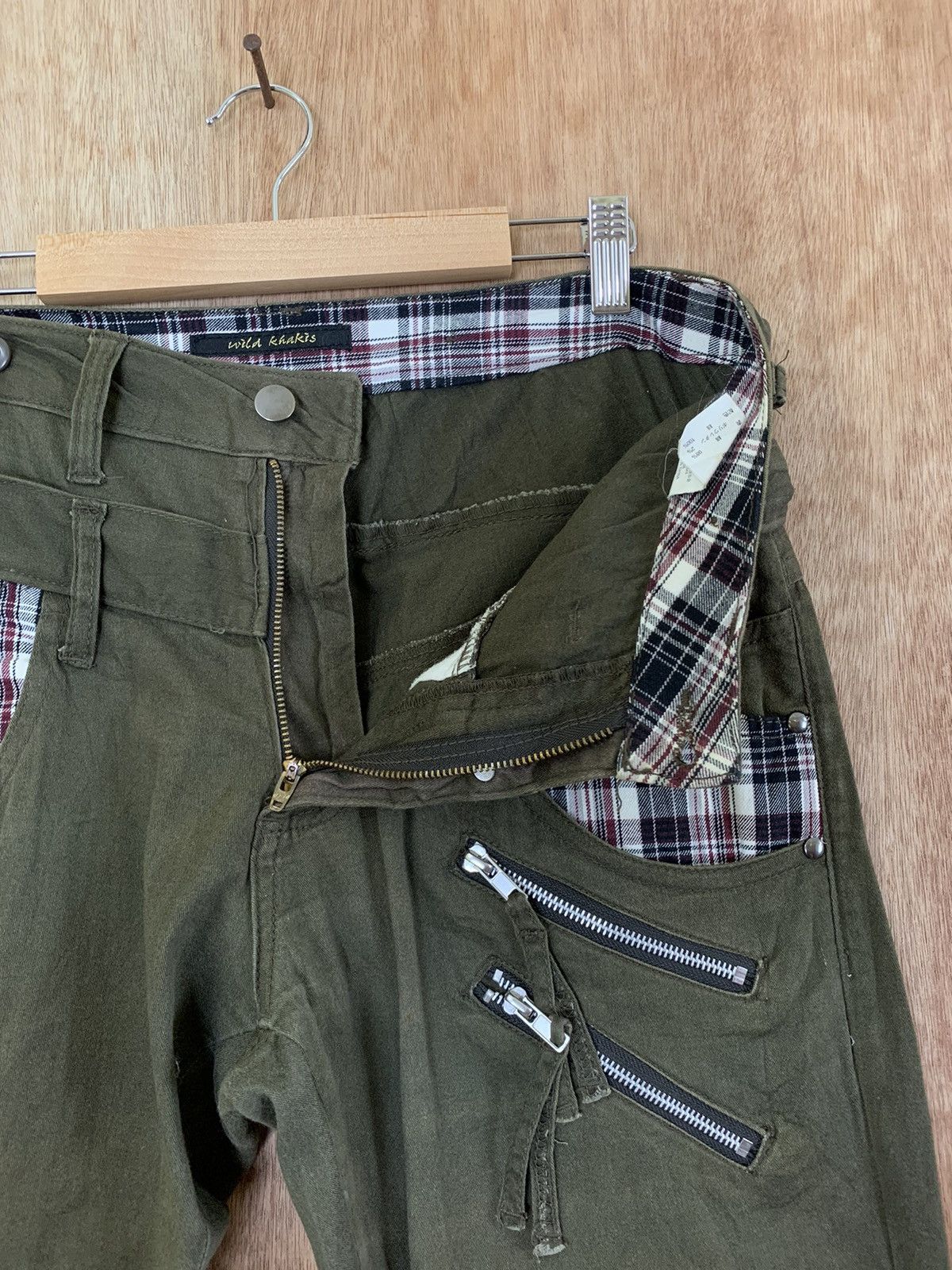 Japanese Brand Cropped Double Waist Multipocket Cargo Pants Vtg Streetwear Size US 30 / EU 46 - 9 Thumbnail