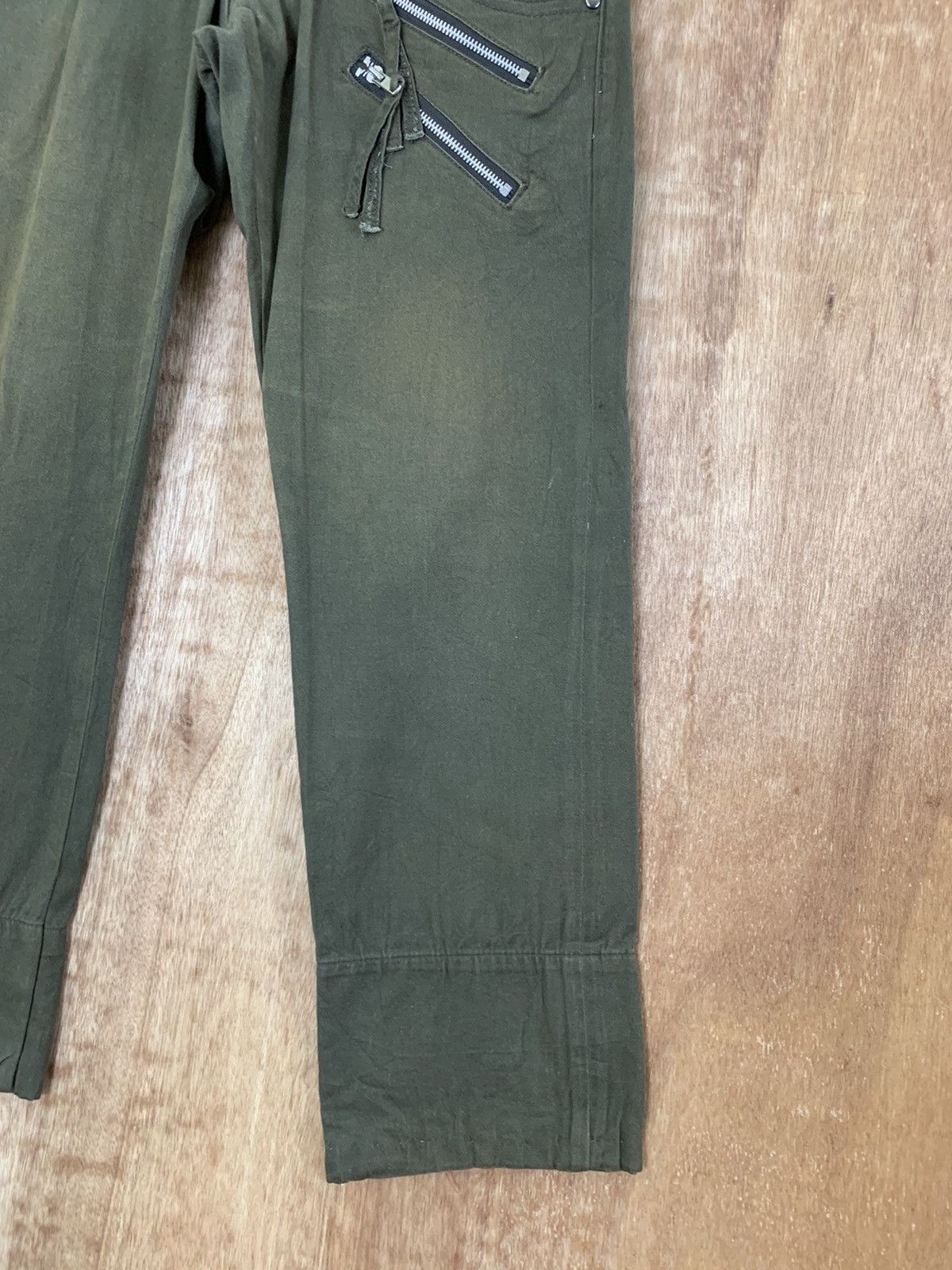 Japanese Brand Cropped Double Waist Multipocket Cargo Pants Vtg Streetwear Size US 30 / EU 46 - 8 Thumbnail