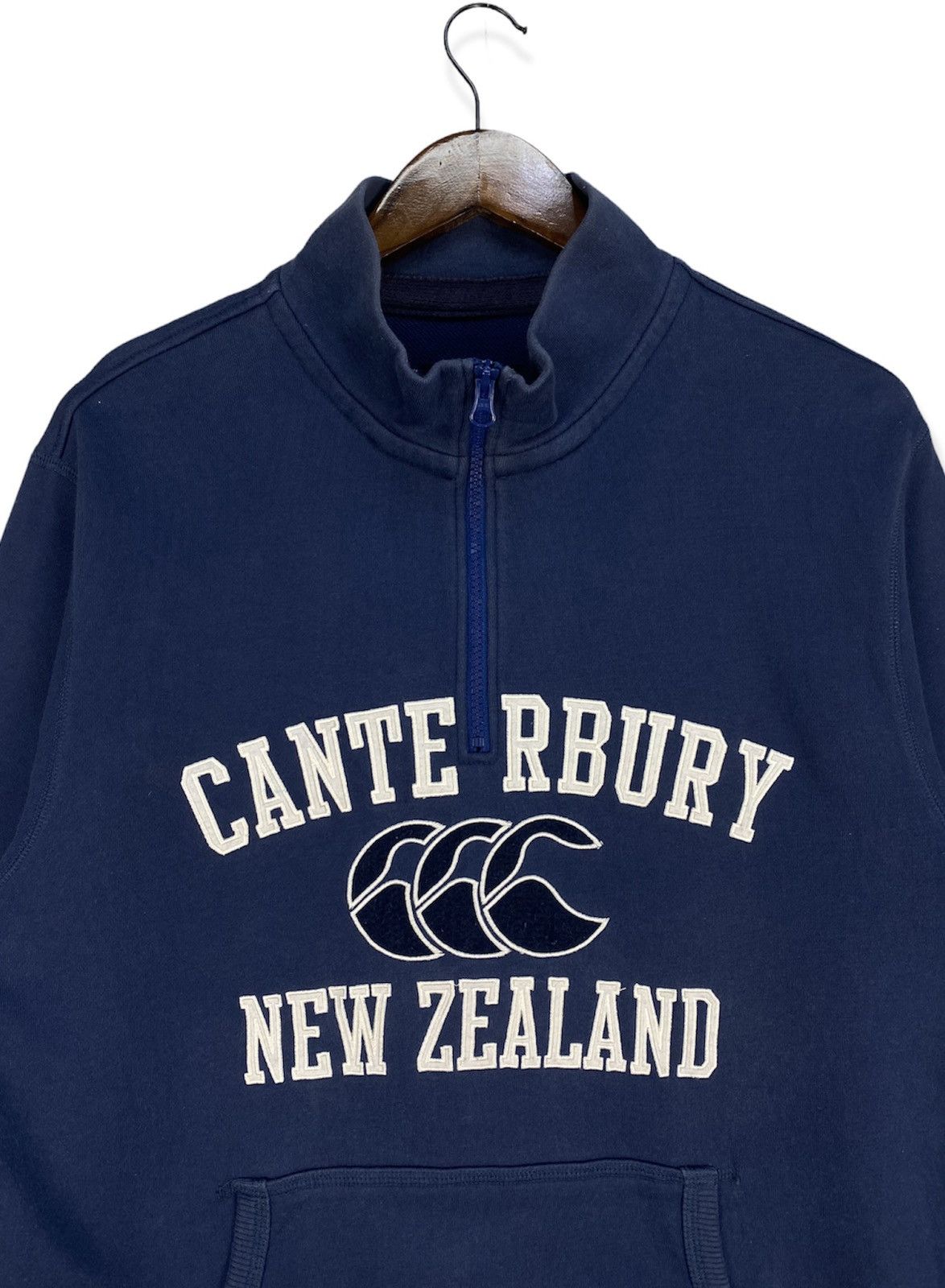Canterbury of New Zealand Vintage Canterburry Of New Zealand Quarter Zip Pullover Size US XL / EU 56 / 4 - 2 Thumbnail