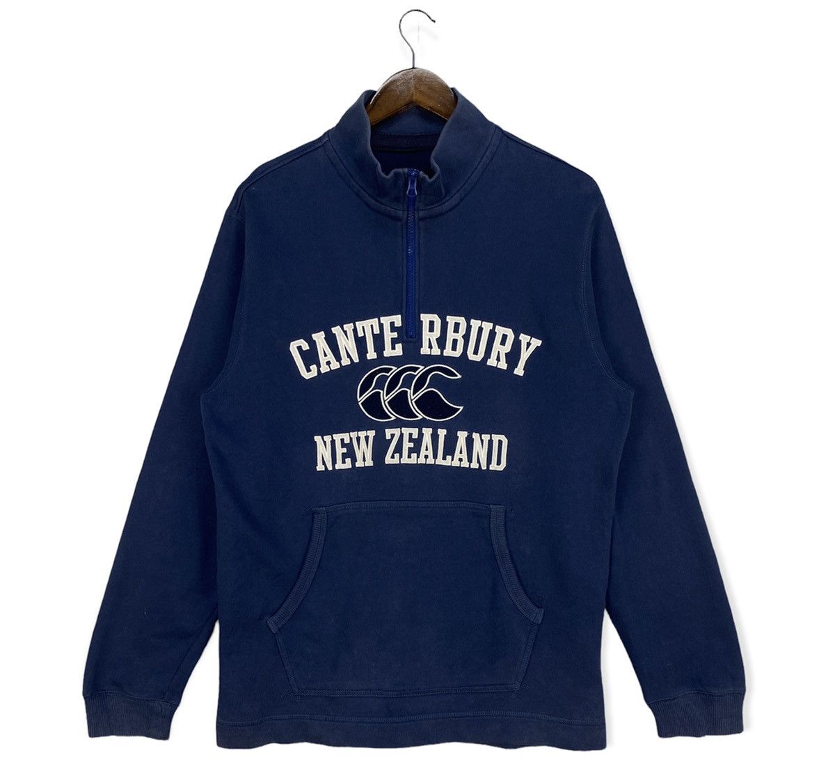 Canterbury of New Zealand Vintage Canterburry Of New Zealand Quarter Zip Pullover Size US XL / EU 56 / 4 - 1 Thumbnail