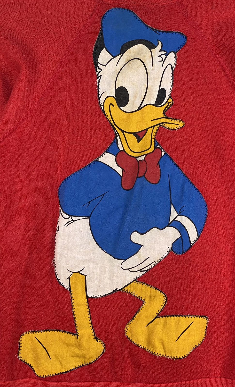 Mickey Mouse Vintage 80s Donald Duck Sweatshirt Size US S / EU 44-46 / 1 - 4 Thumbnail