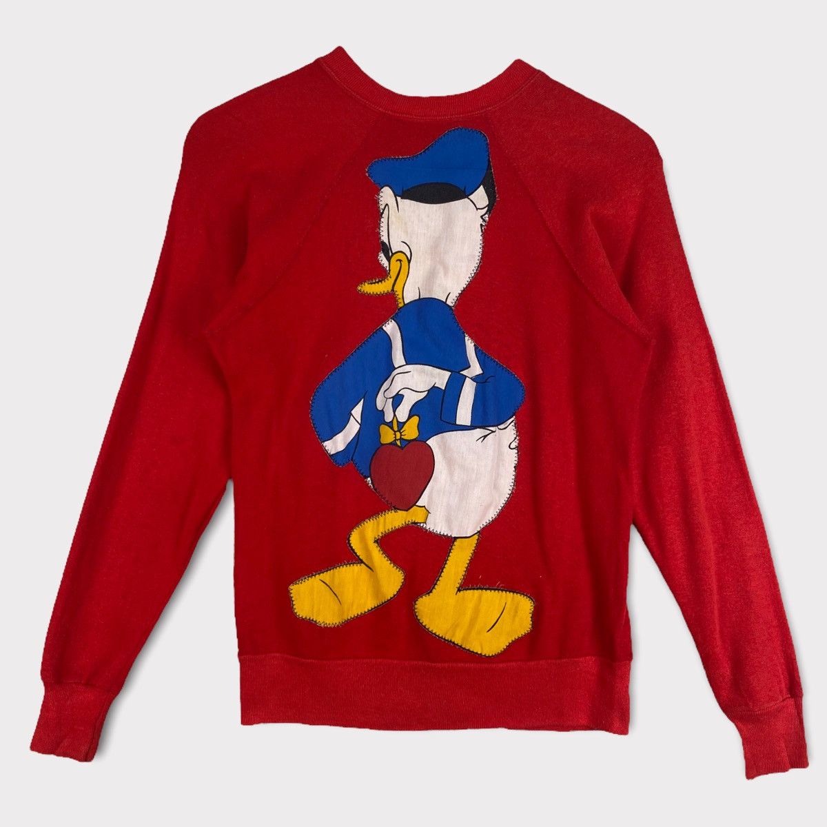Mickey Mouse Vintage 80s Donald Duck Sweatshirt Size US S / EU 44-46 / 1 - 3 Thumbnail