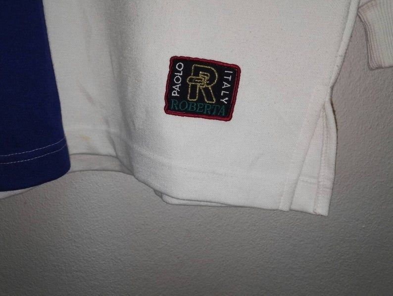 Japanese Brand Rare Paolo Roberta Italy Sweatshirt Embroidered Logo (ss43) Size US M / EU 48-50 / 2 - 4 Thumbnail