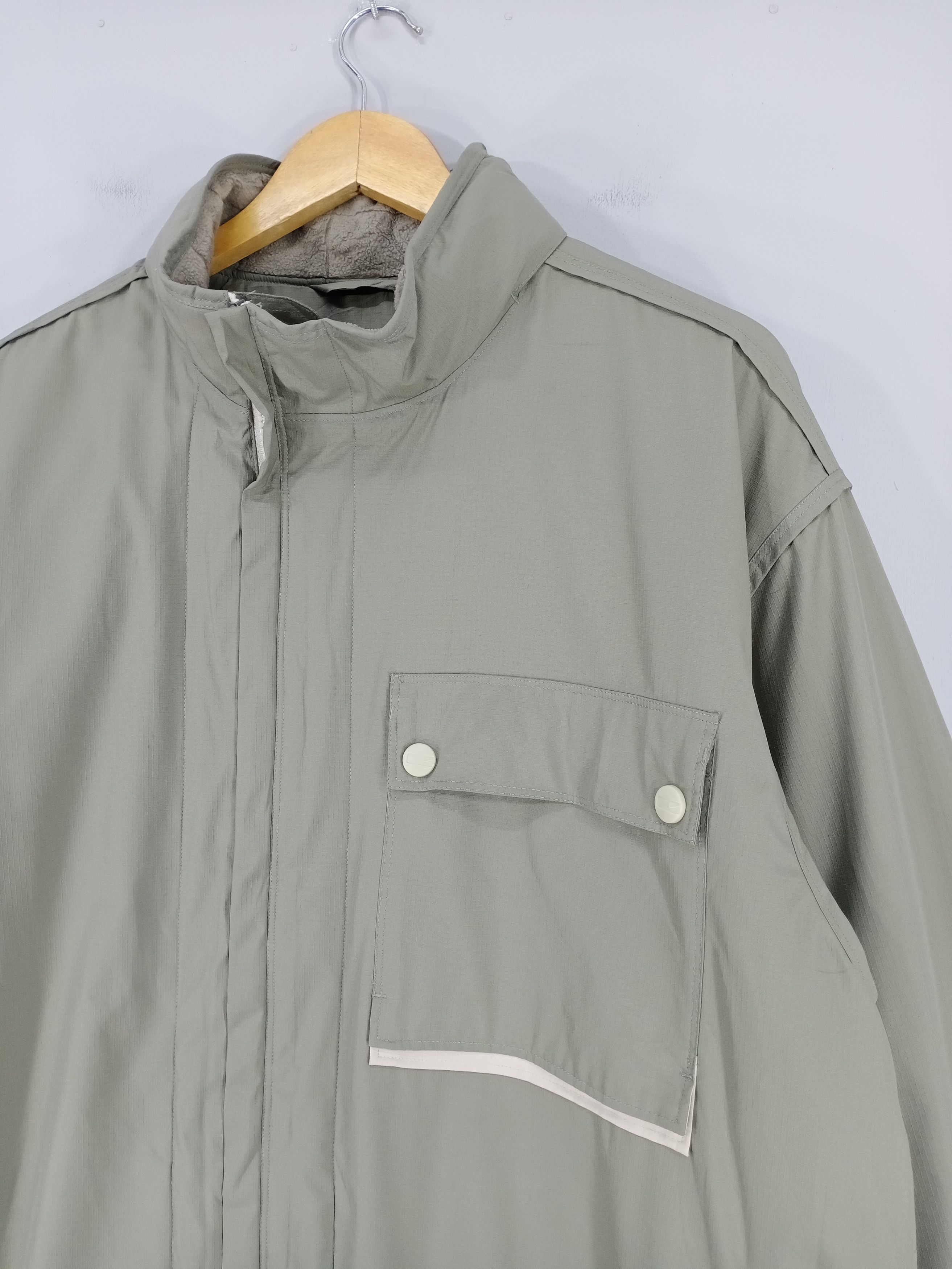 Nike 💥RARE💥Vintage Y2K Nike Single Pocket Zipper Jacket Size US XL / EU 56 / 4 - 8 Thumbnail