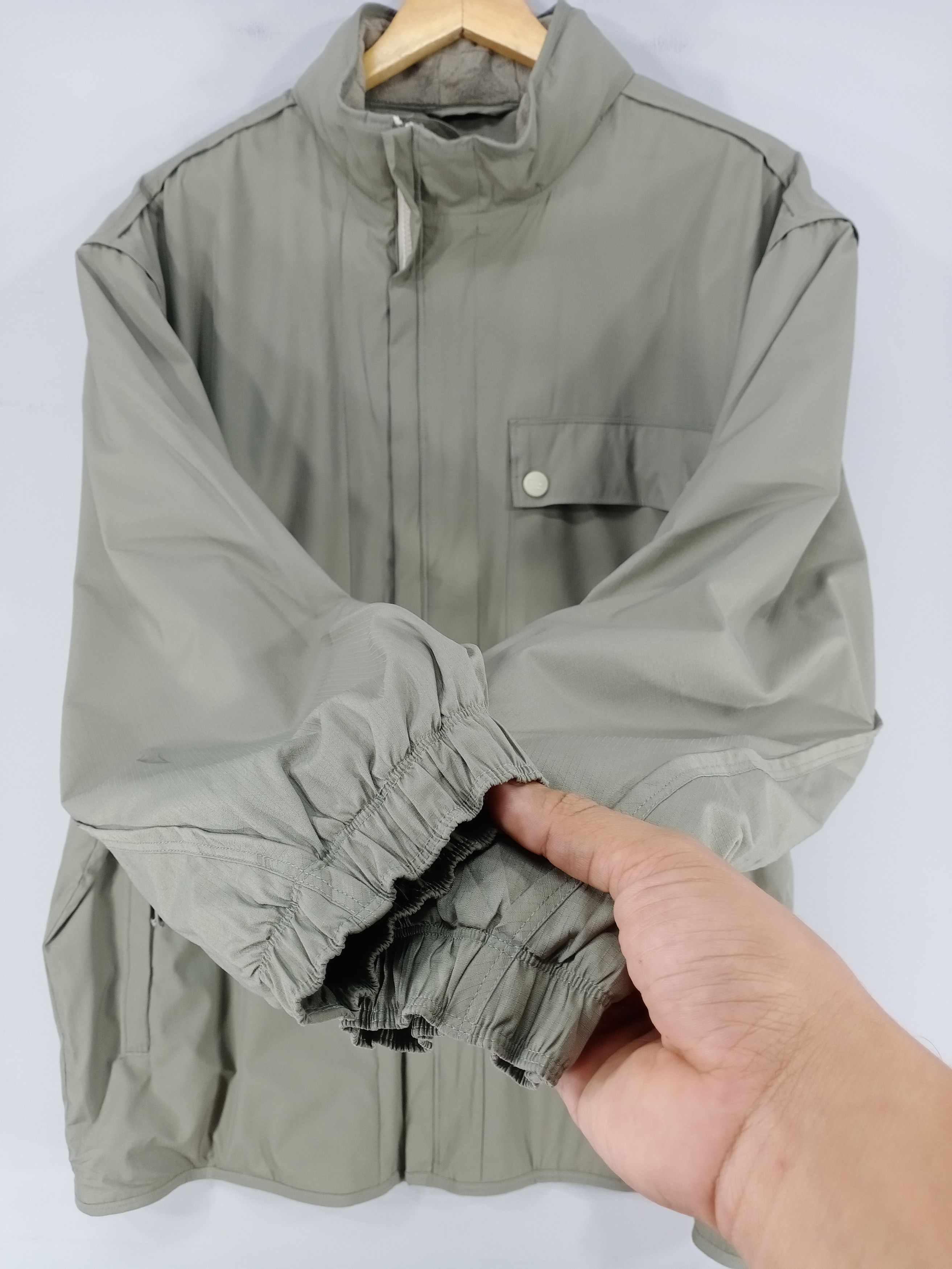 Nike 💥RARE💥Vintage Y2K Nike Single Pocket Zipper Jacket Size US XL / EU 56 / 4 - 5 Thumbnail