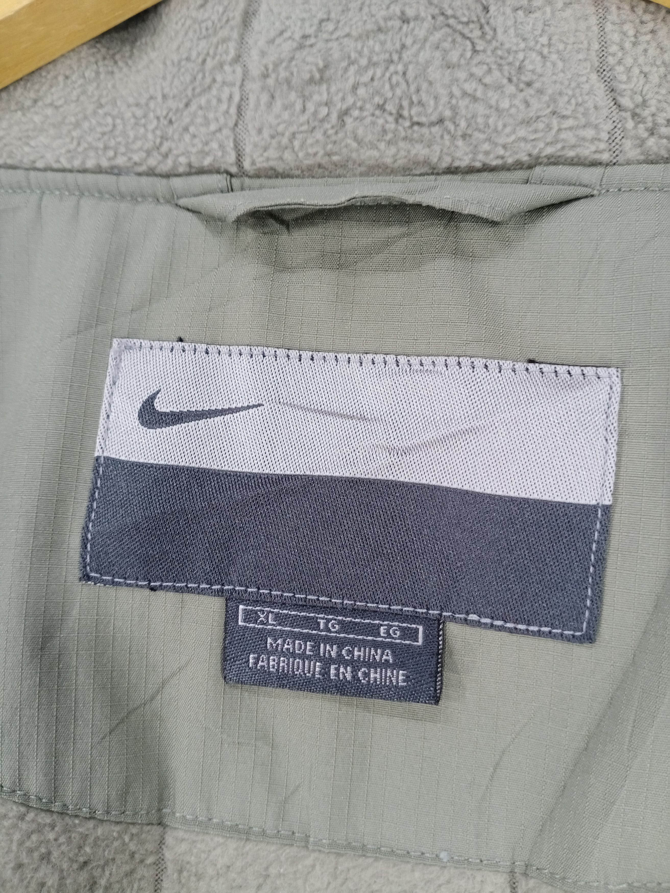 Nike 💥RARE💥Vintage Y2K Nike Single Pocket Zipper Jacket Size US XL / EU 56 / 4 - 10 Thumbnail