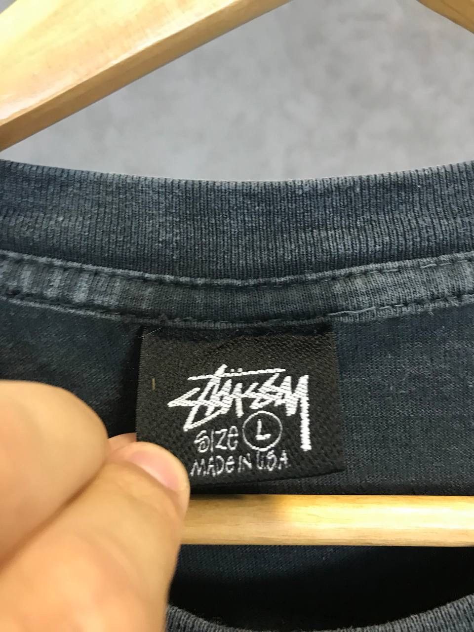 Stussy Stussy International Summer 22 big logo made in USA tee Size US L / EU 52-54 / 3 - 4 Thumbnail