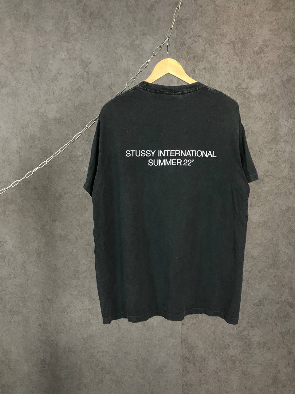 Stussy Stussy International Summer 22 big logo made in USA tee Size US L / EU 52-54 / 3 - 6 Thumbnail