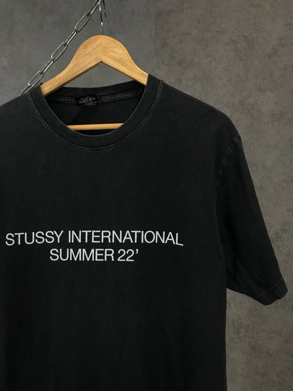 Stussy Stussy International Summer 22 big logo made in USA tee Size US L / EU 52-54 / 3 - 2 Thumbnail