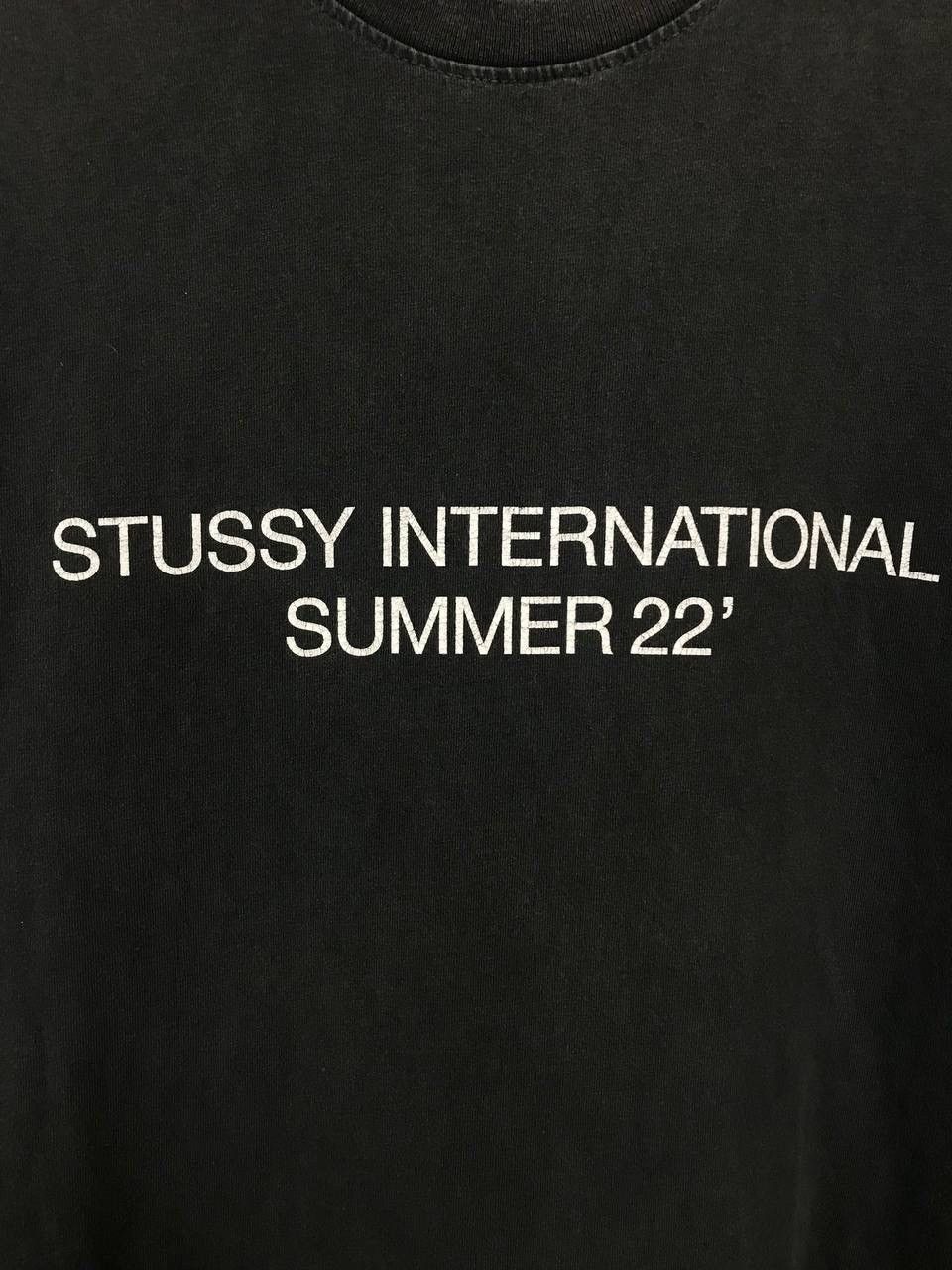 Stussy Stussy International Summer 22 big logo made in USA tee Size US L / EU 52-54 / 3 - 3 Thumbnail