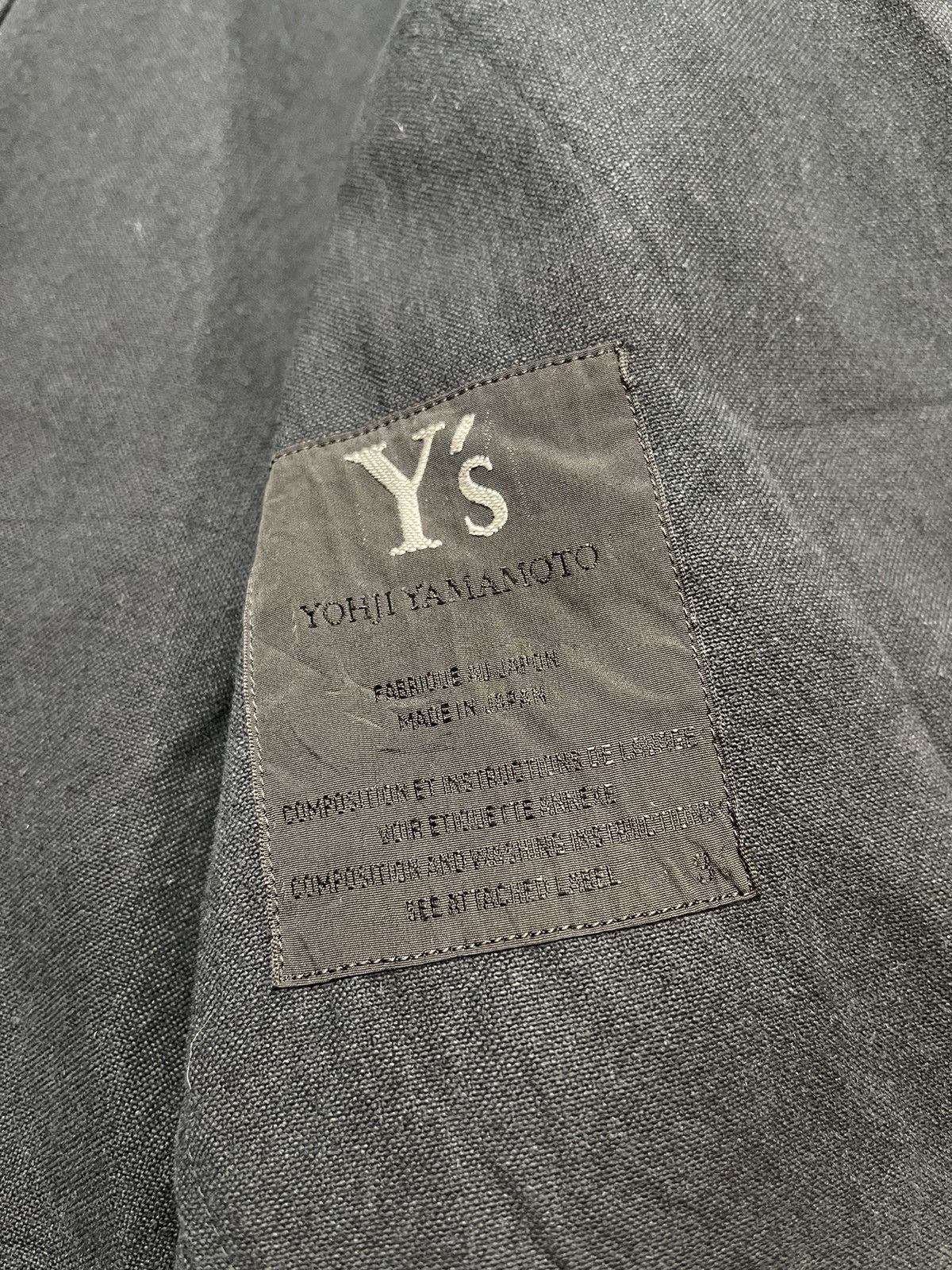 Yohji Yamamoto SS18 Yohji Yamamoto Double Breasted Jacket Size S / US 4 / IT 40 - 4 Thumbnail