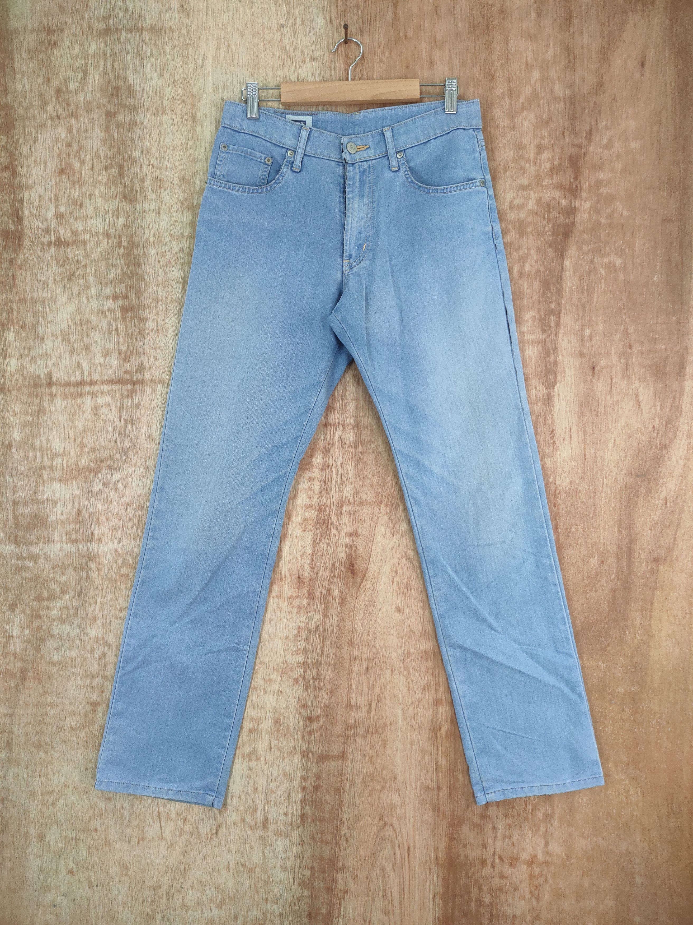 Edwin × Vintage EDWIN LIGHT BLUE JEANS PANTS Size US 29 - 1 Thumbnail