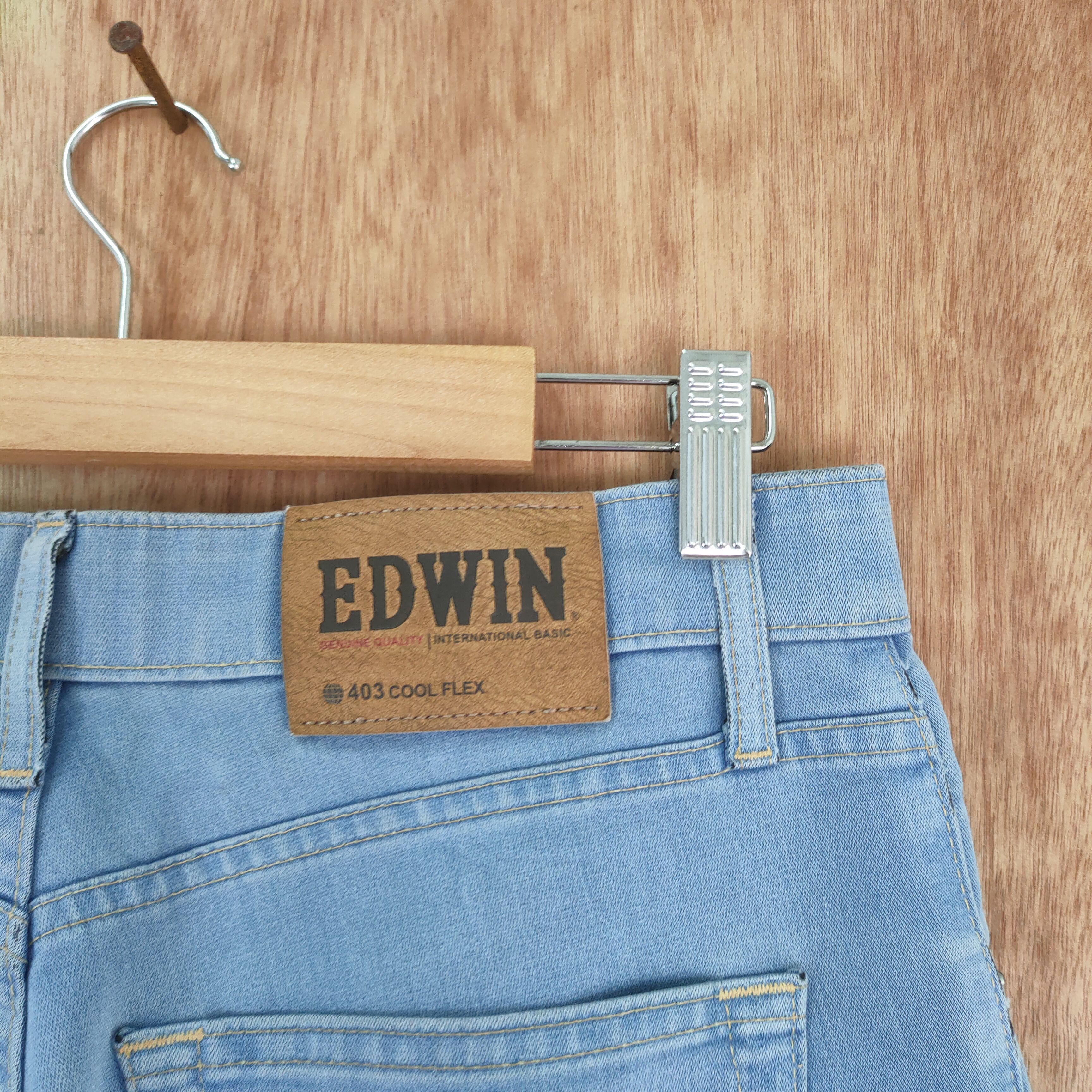 Edwin × Vintage EDWIN LIGHT BLUE JEANS PANTS Size US 29 - 8 Thumbnail