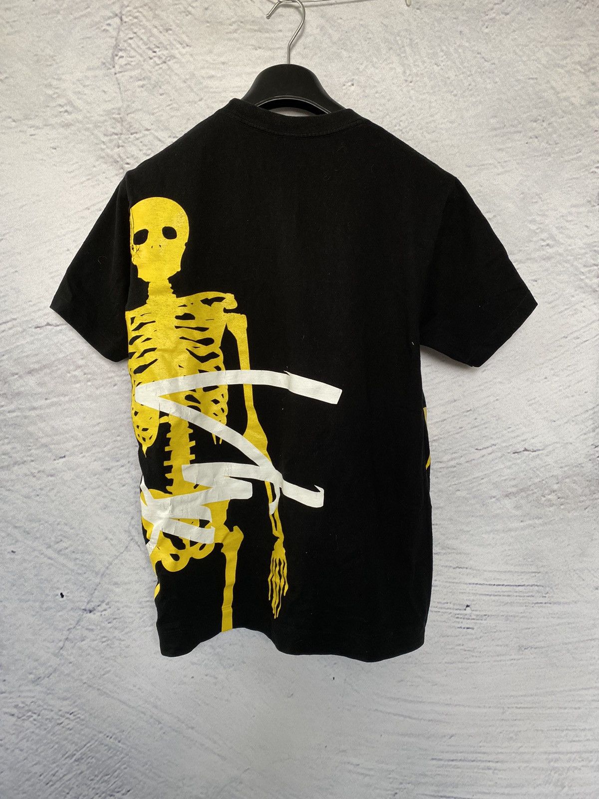 image of Gallery Bape Skeleton T-Shirt in Black, Men's (Size Medium)