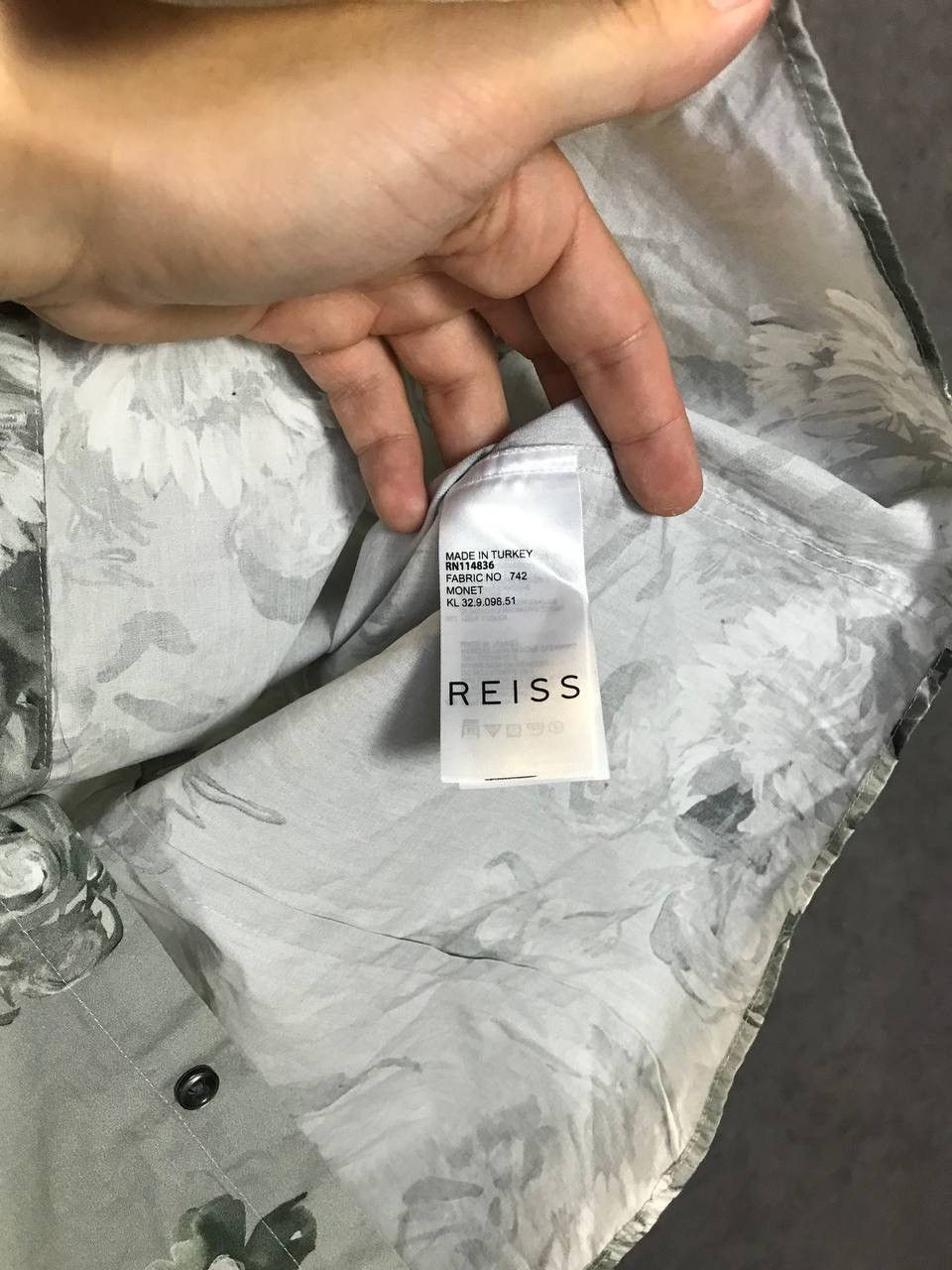 Reiss Reiss art Hawaiian crazy shirt Size US L / EU 52-54 / 3 - 5 Thumbnail