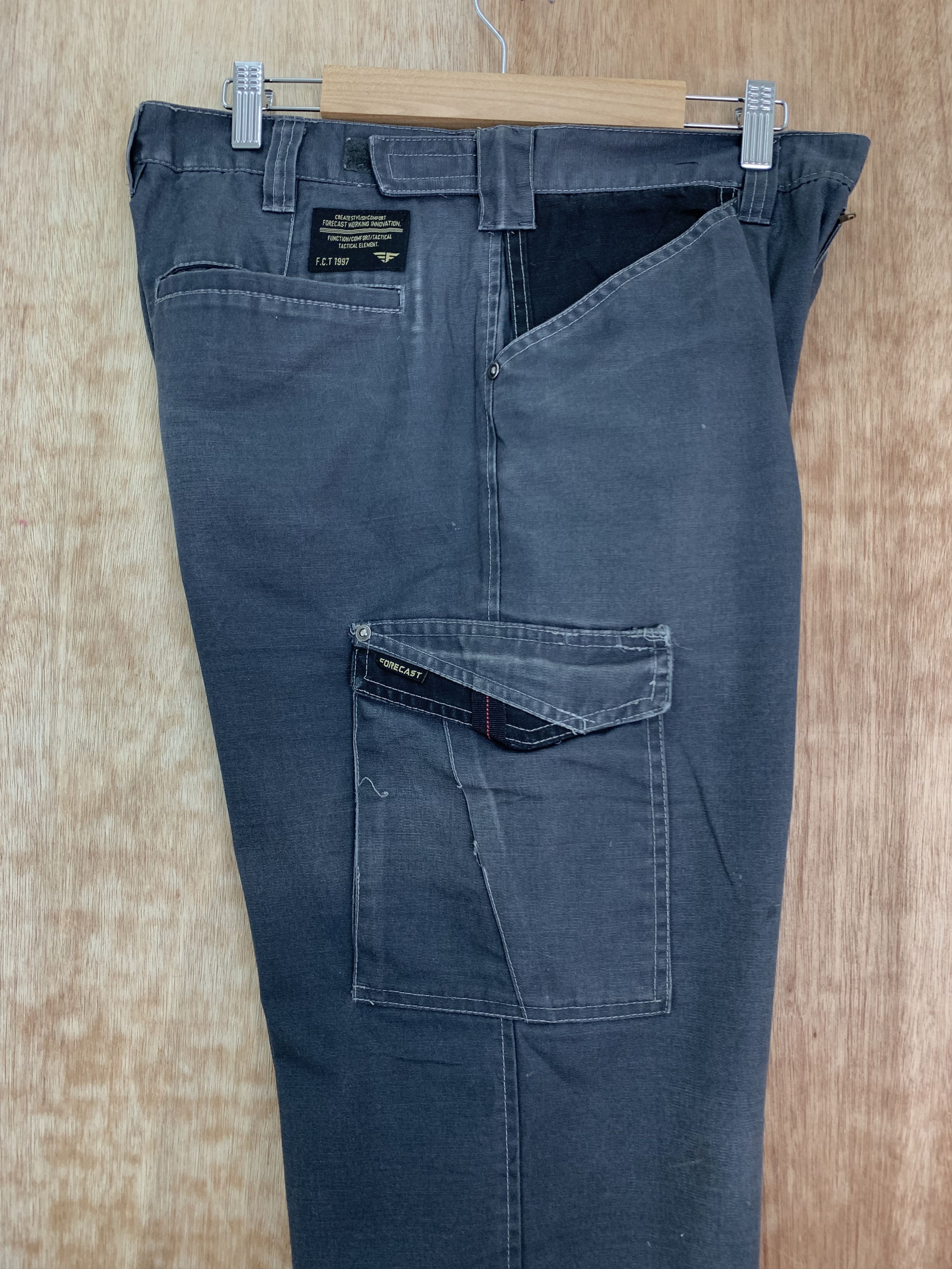 Japanese Brand Cargo Pant Forecast Tactical Multipocket Like Stoned Island Size US 30 / EU 46 - 18 Thumbnail