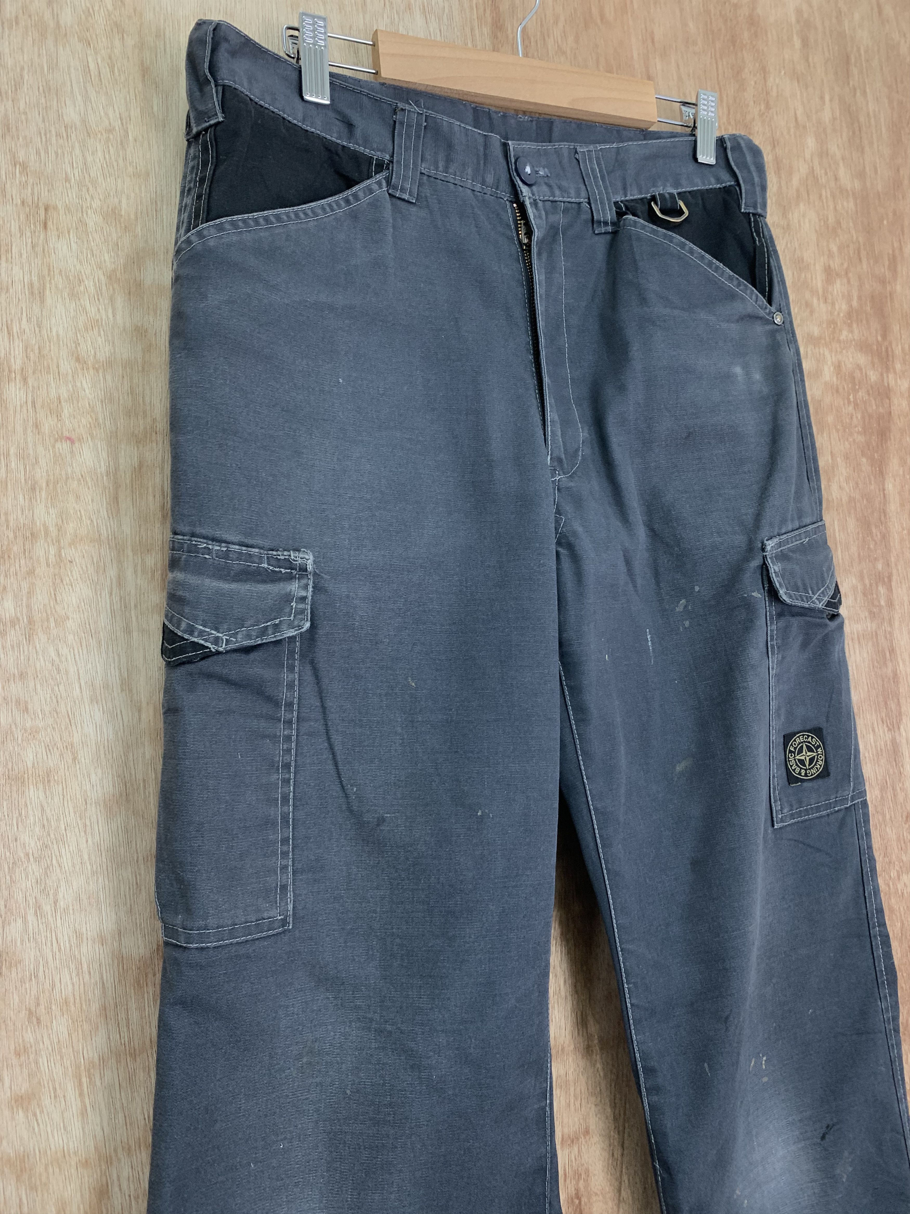Japanese Brand Cargo Pant Forecast Tactical Multipocket Like Stoned Island Size US 30 / EU 46 - 4 Thumbnail