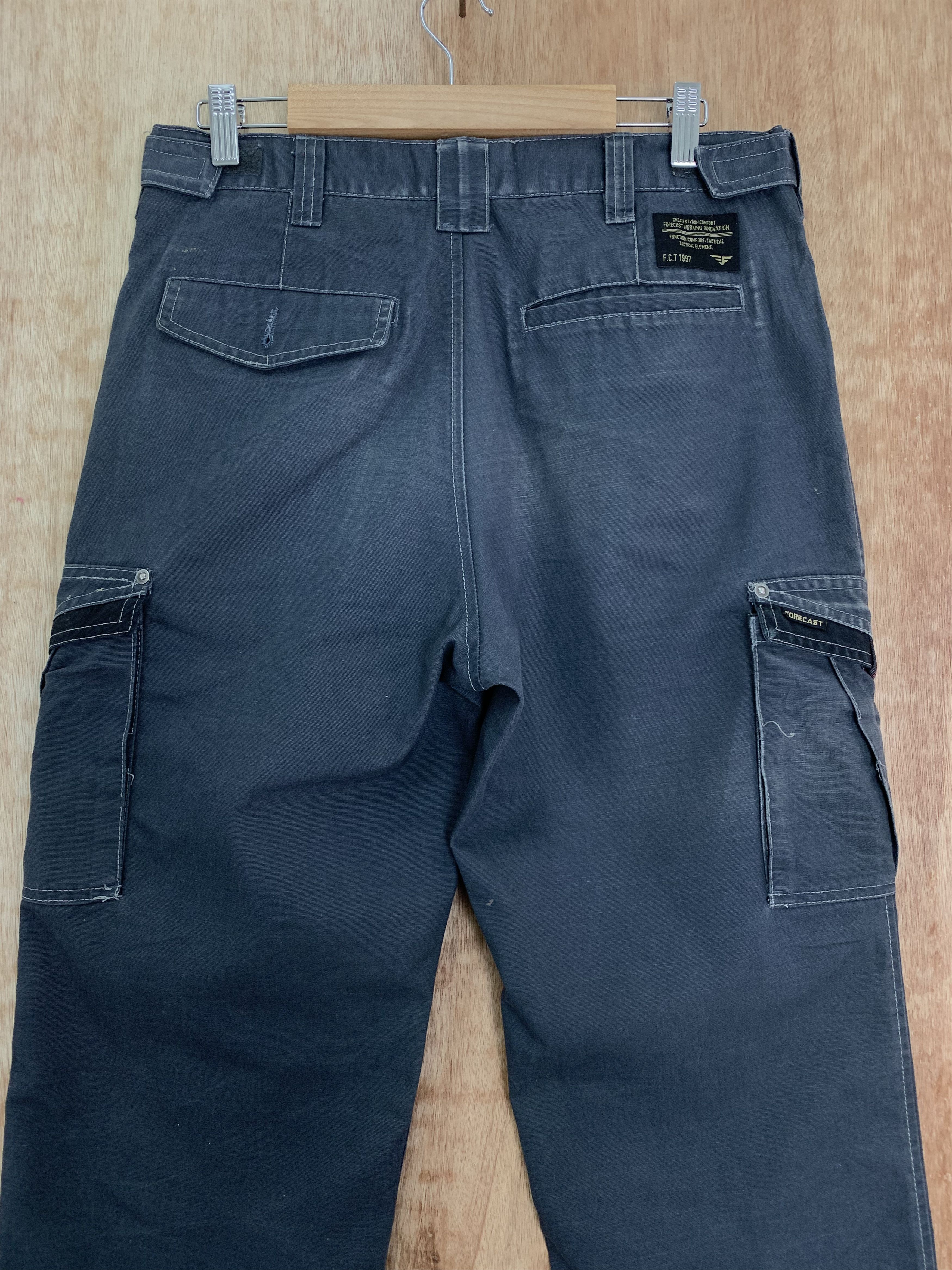 Japanese Brand Cargo Pant Forecast Tactical Multipocket Like Stoned Island Size US 30 / EU 46 - 13 Thumbnail