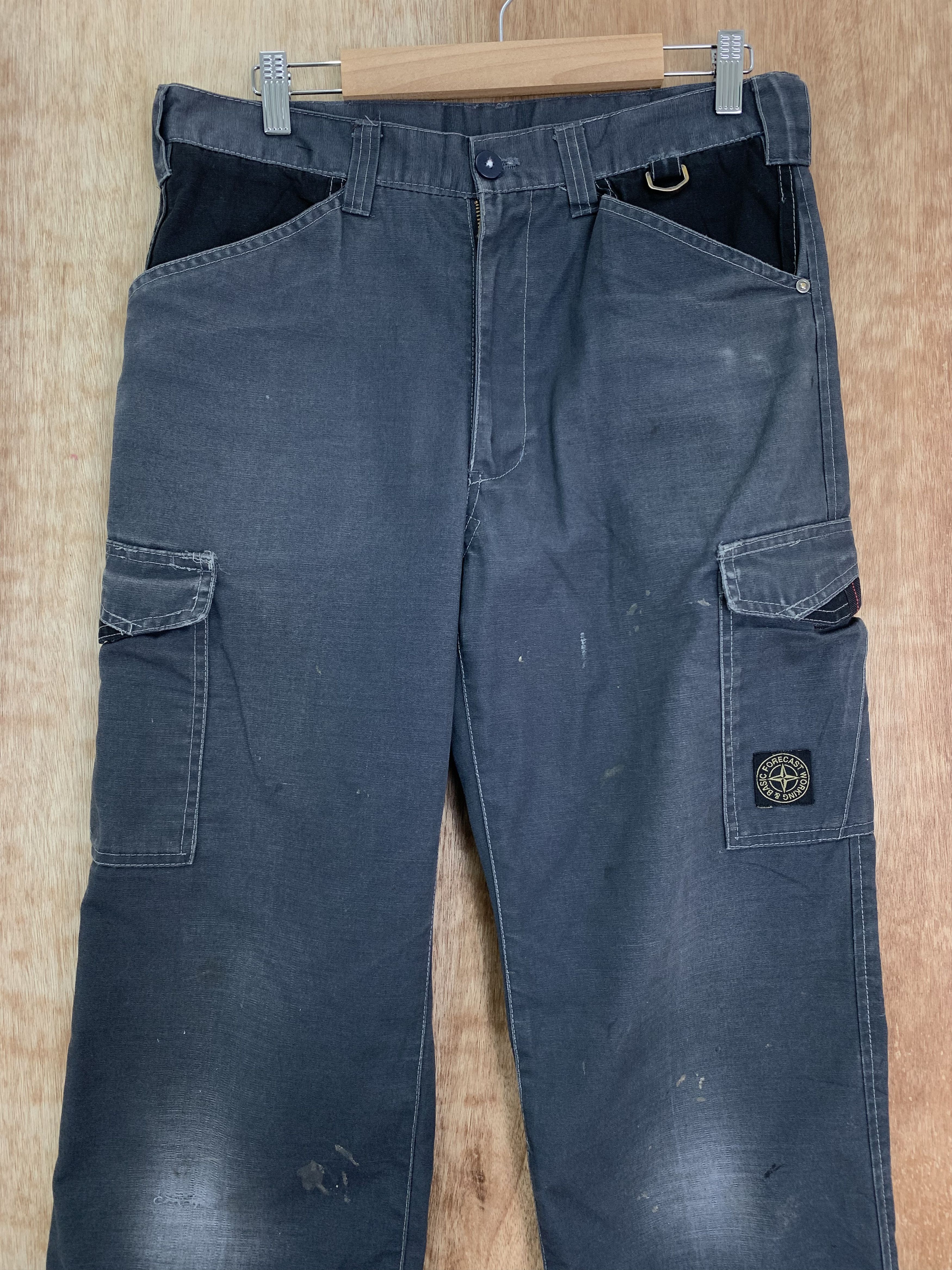 Japanese Brand Cargo Pant Forecast Tactical Multipocket Like Stoned Island Size US 30 / EU 46 - 2 Thumbnail