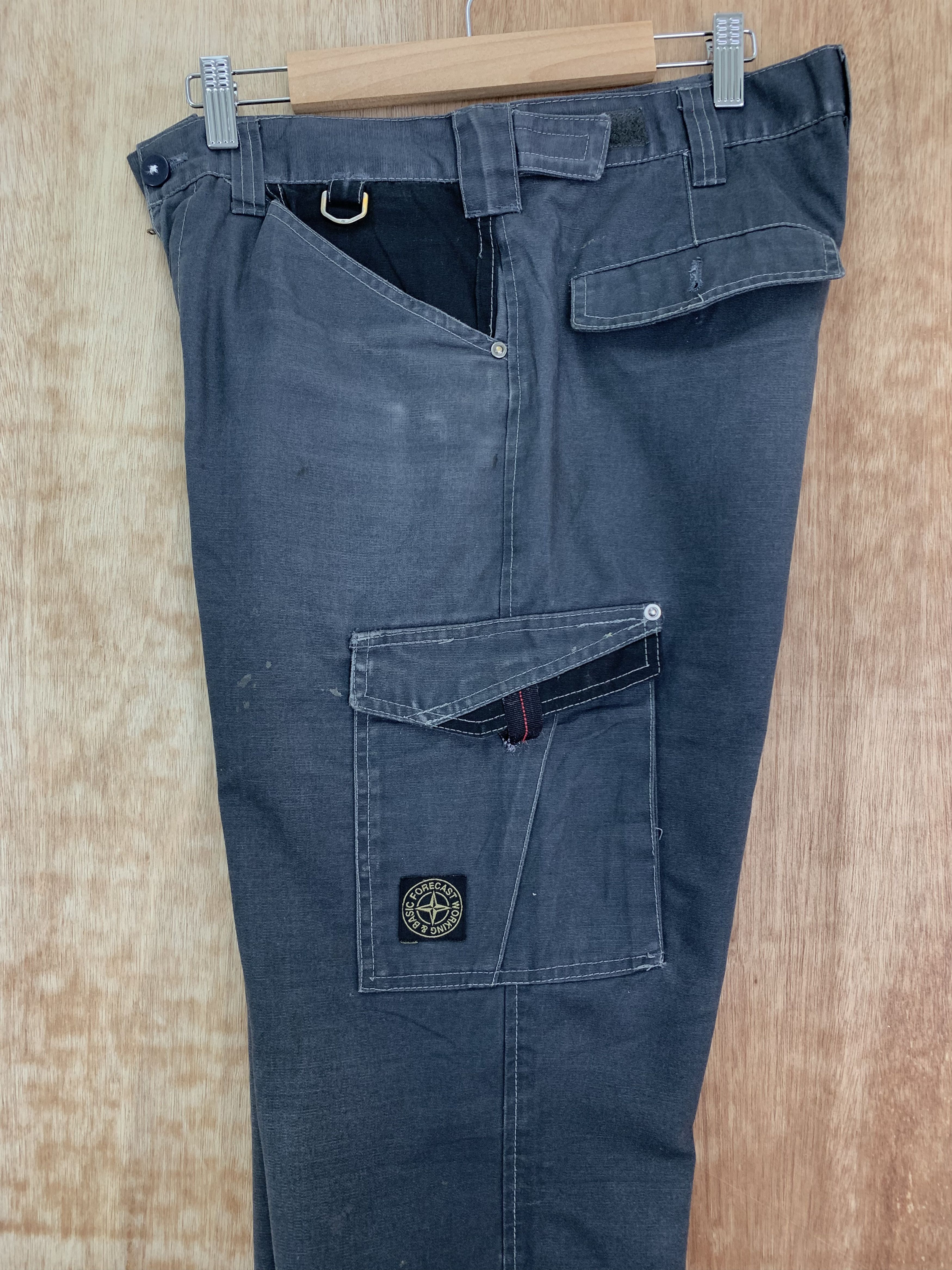 Japanese Brand Cargo Pant Forecast Tactical Multipocket Like Stoned Island Size US 30 / EU 46 - 20 Thumbnail