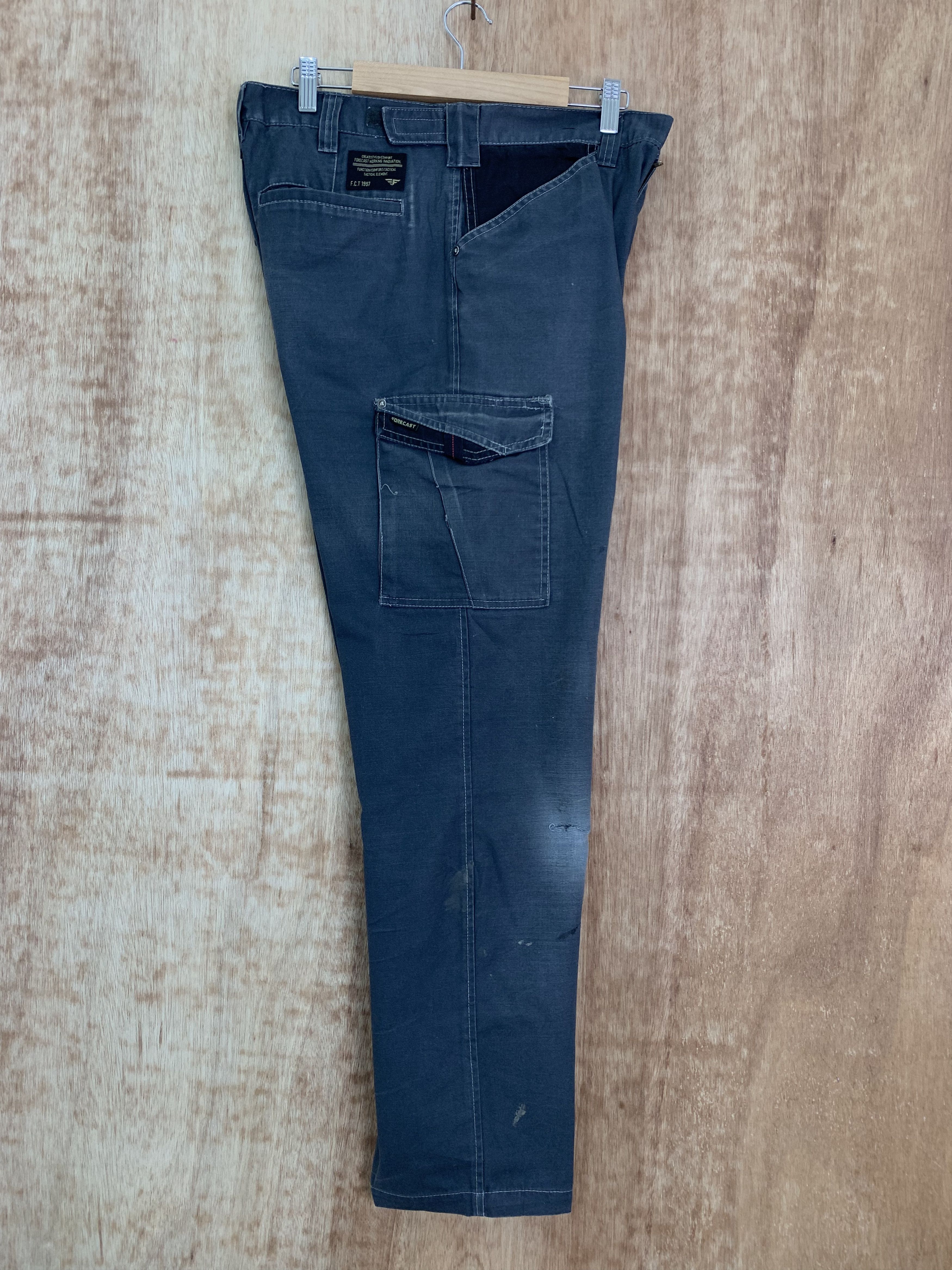 Japanese Brand Cargo Pant Forecast Tactical Multipocket Like Stoned Island Size US 30 / EU 46 - 17 Thumbnail