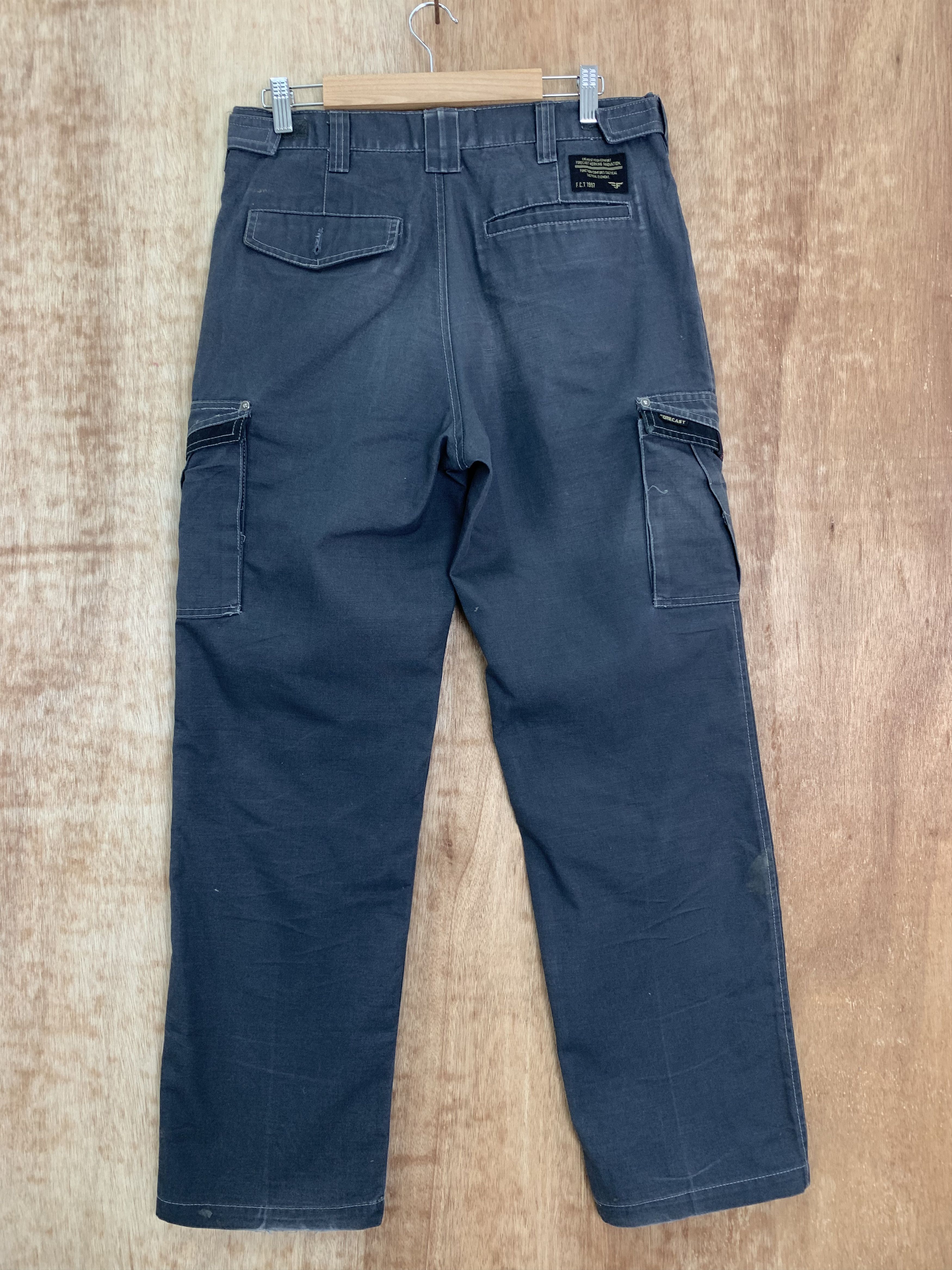 Japanese Brand Cargo Pant Forecast Tactical Multipocket Like Stoned Island Size US 30 / EU 46 - 7 Thumbnail