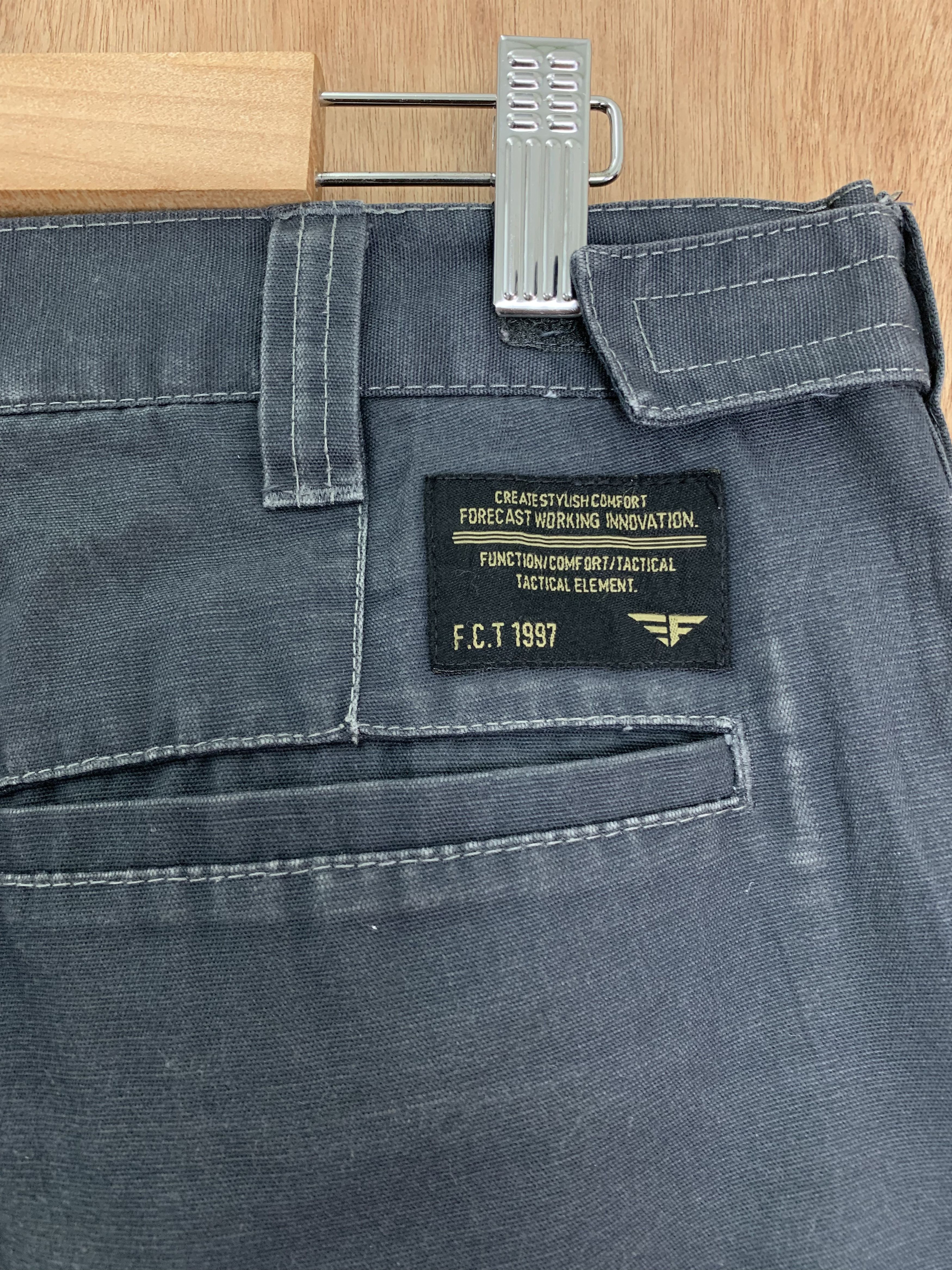 Japanese Brand Cargo Pant Forecast Tactical Multipocket Like Stoned Island Size US 30 / EU 46 - 16 Thumbnail