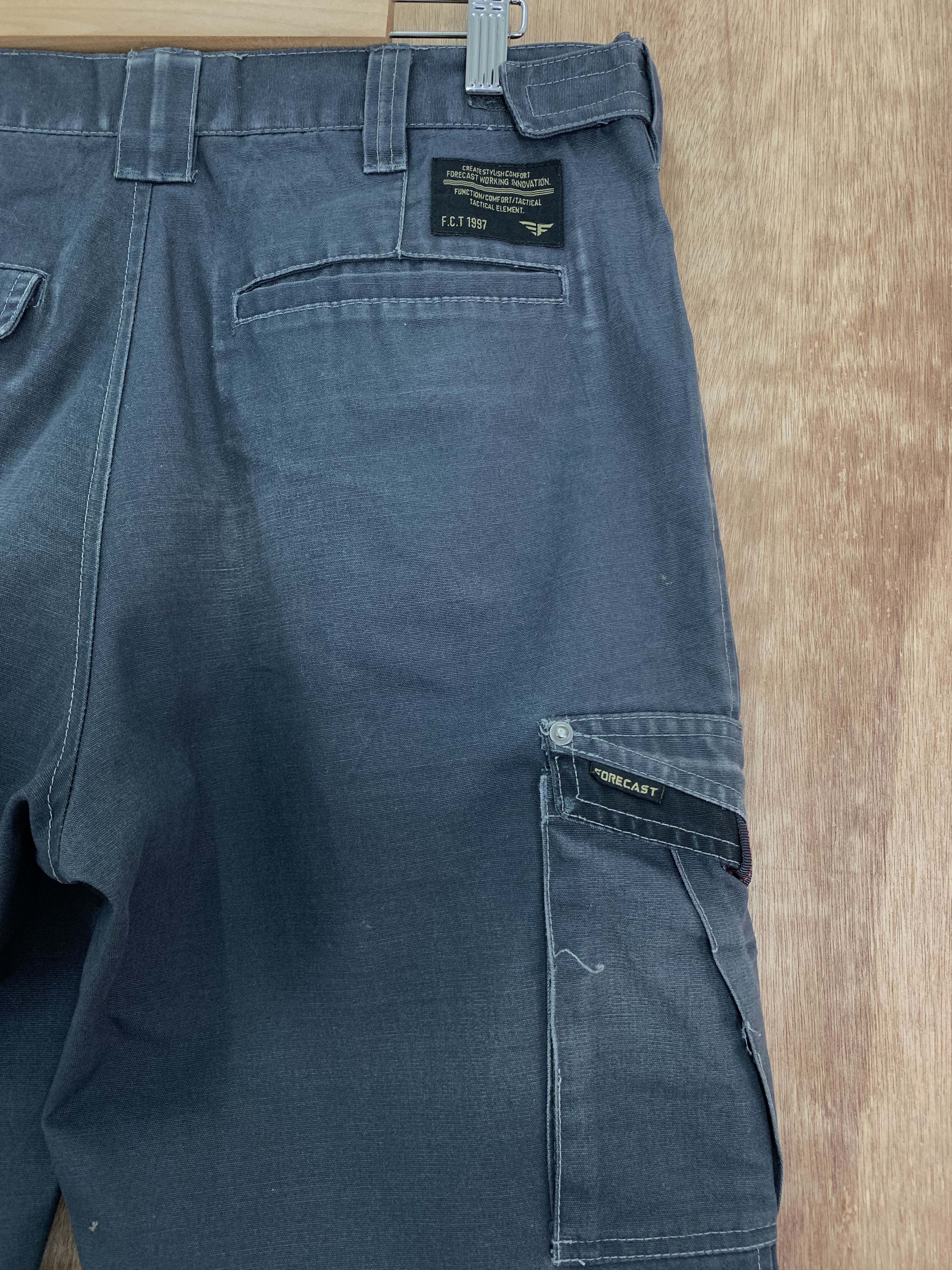 Japanese Brand Cargo Pant Forecast Tactical Multipocket Like Stoned Island Size US 30 / EU 46 - 15 Thumbnail