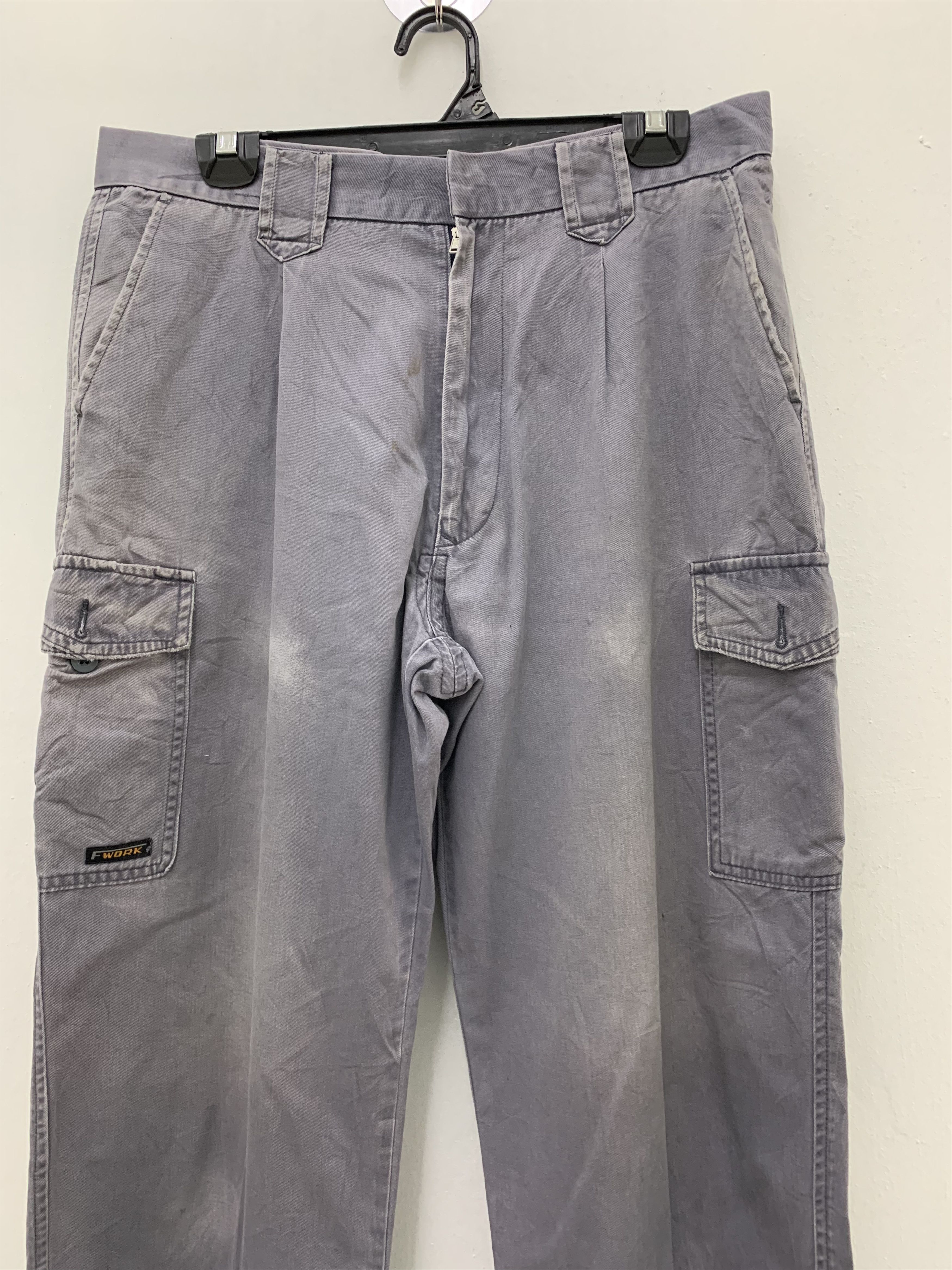 Japanese Brand Cargo Pants Workers Multipocket Streetwear Japanese Branded Size US 30 / EU 46 - 2 Thumbnail