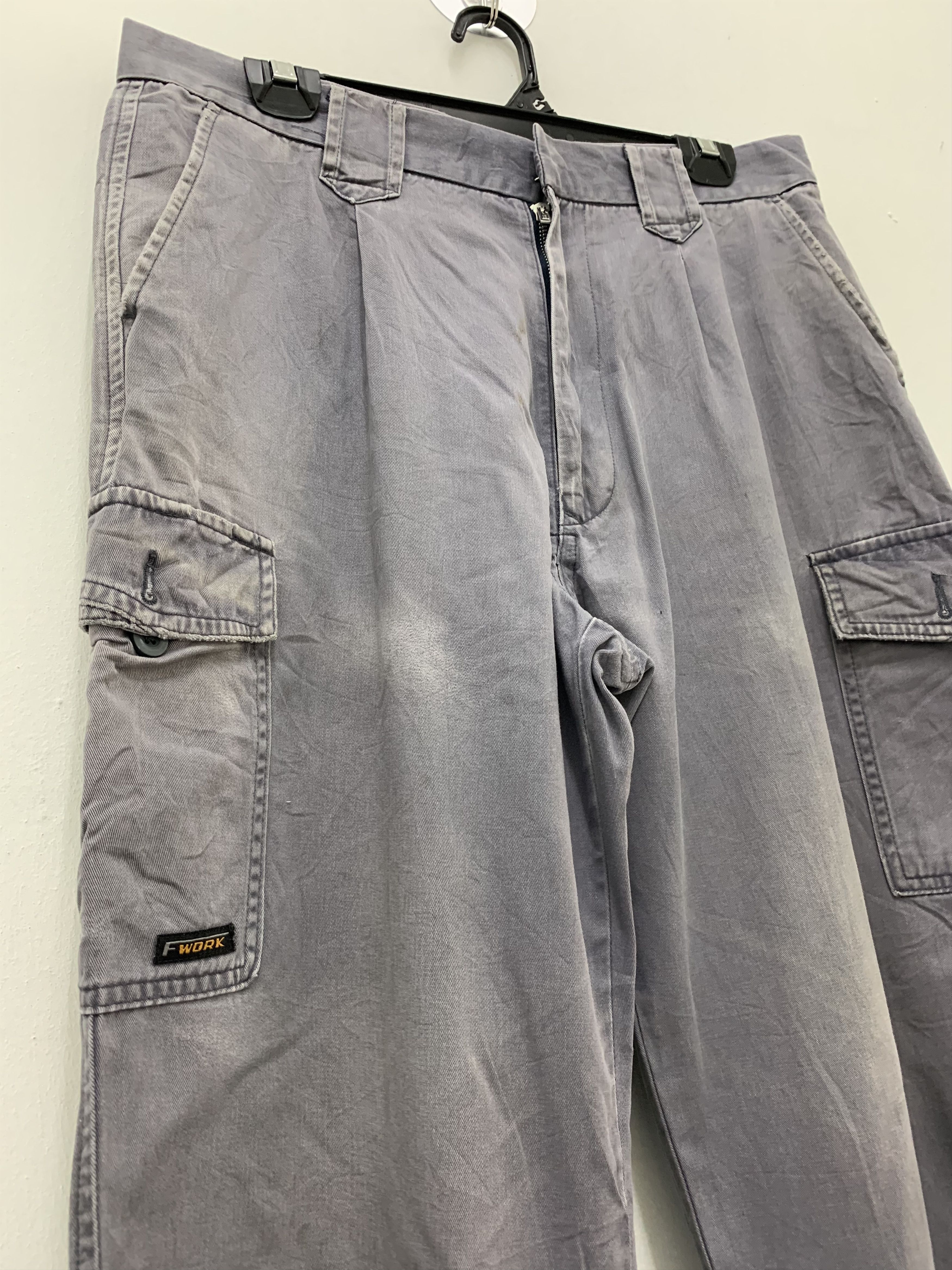 Japanese Brand Cargo Pants Workers Multipocket Streetwear Japanese Branded Size US 30 / EU 46 - 3 Thumbnail