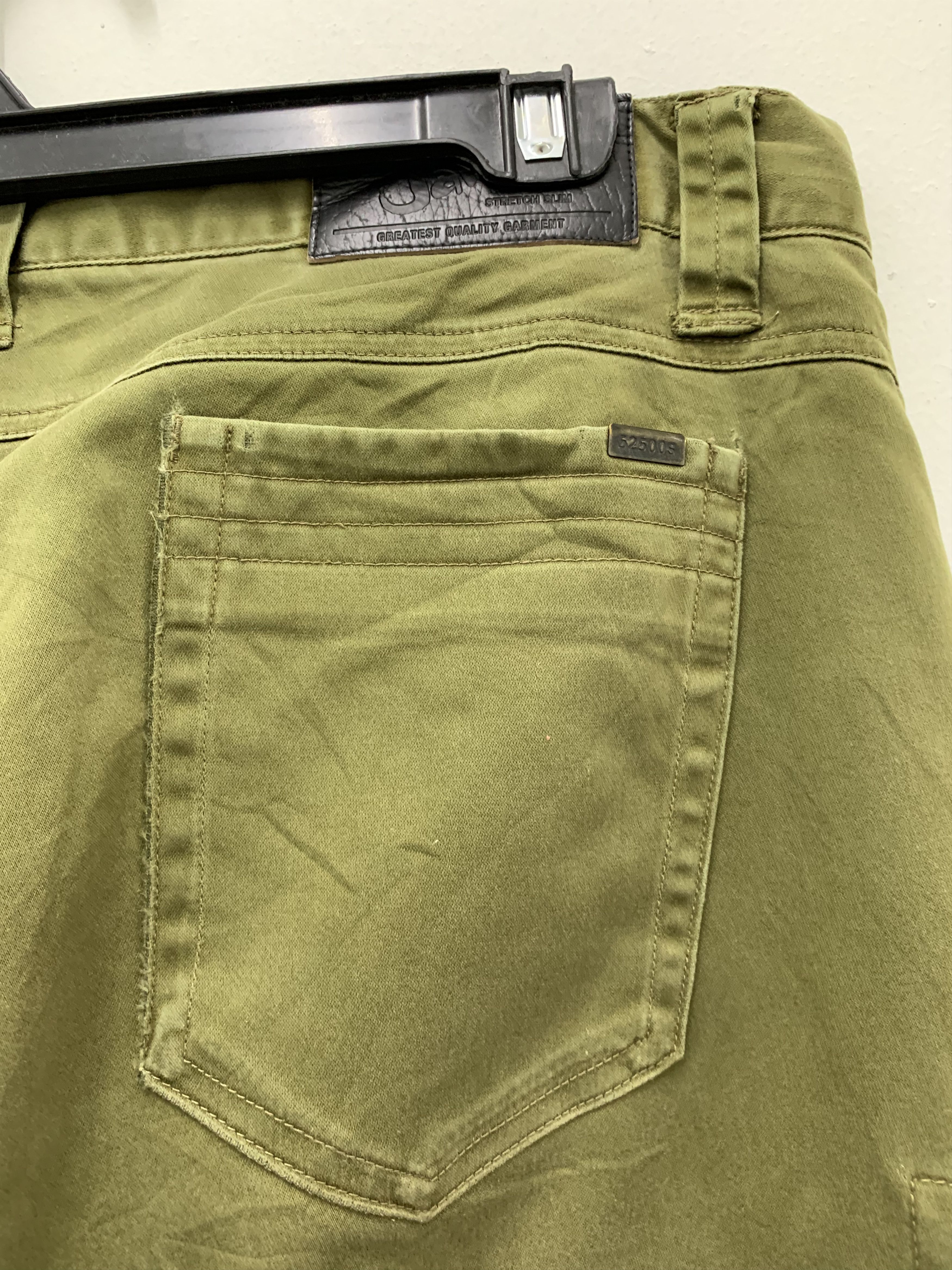 Japanese Brand Cargo Pants Jawin Multipocket Double Knee Dark Green 38" Size US 38 / EU 54 - 16 Thumbnail
