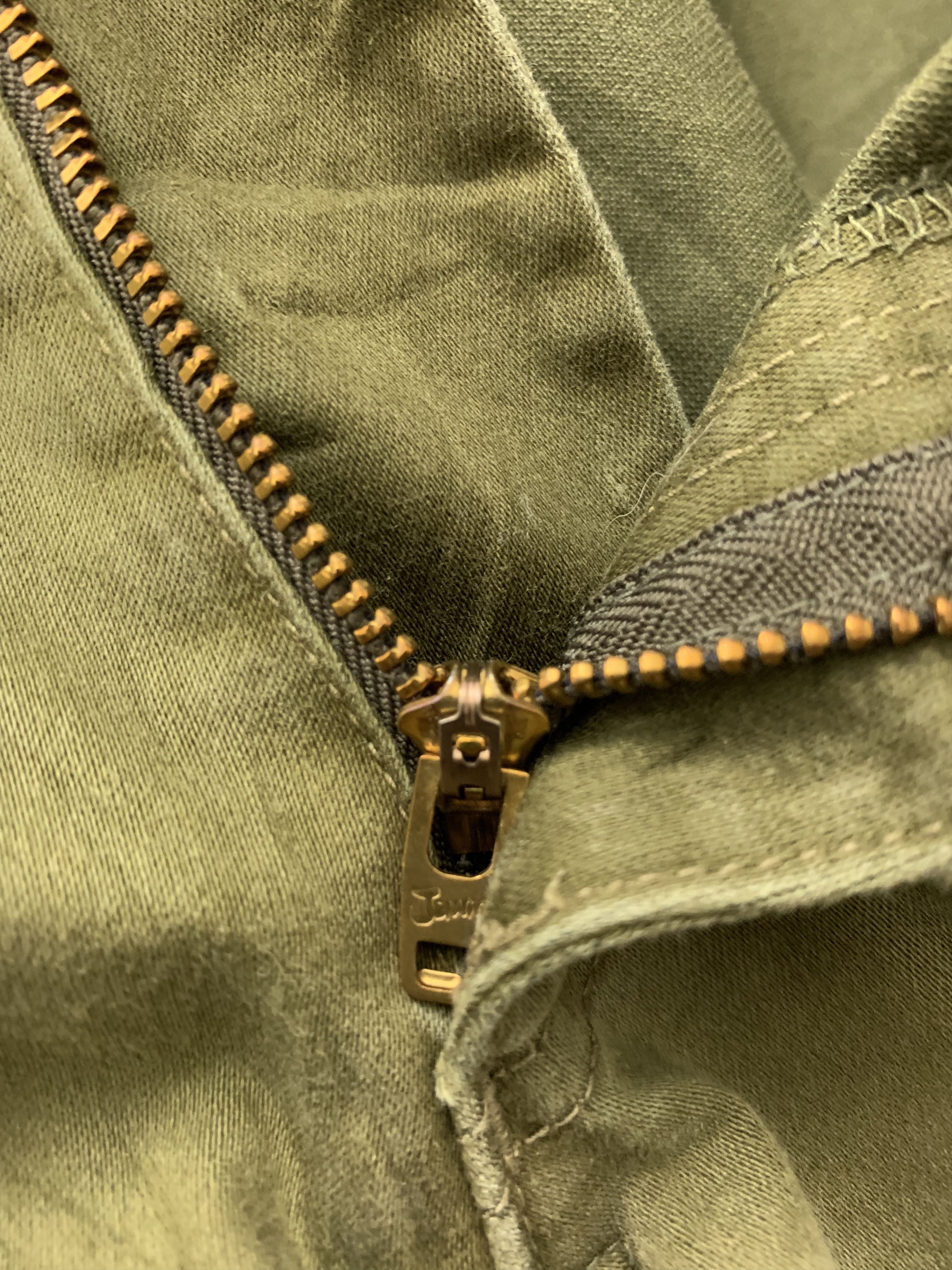Japanese Brand Cargo Pants Jawin Multipocket Double Knee Dark Green 38" Size US 38 / EU 54 - 10 Thumbnail