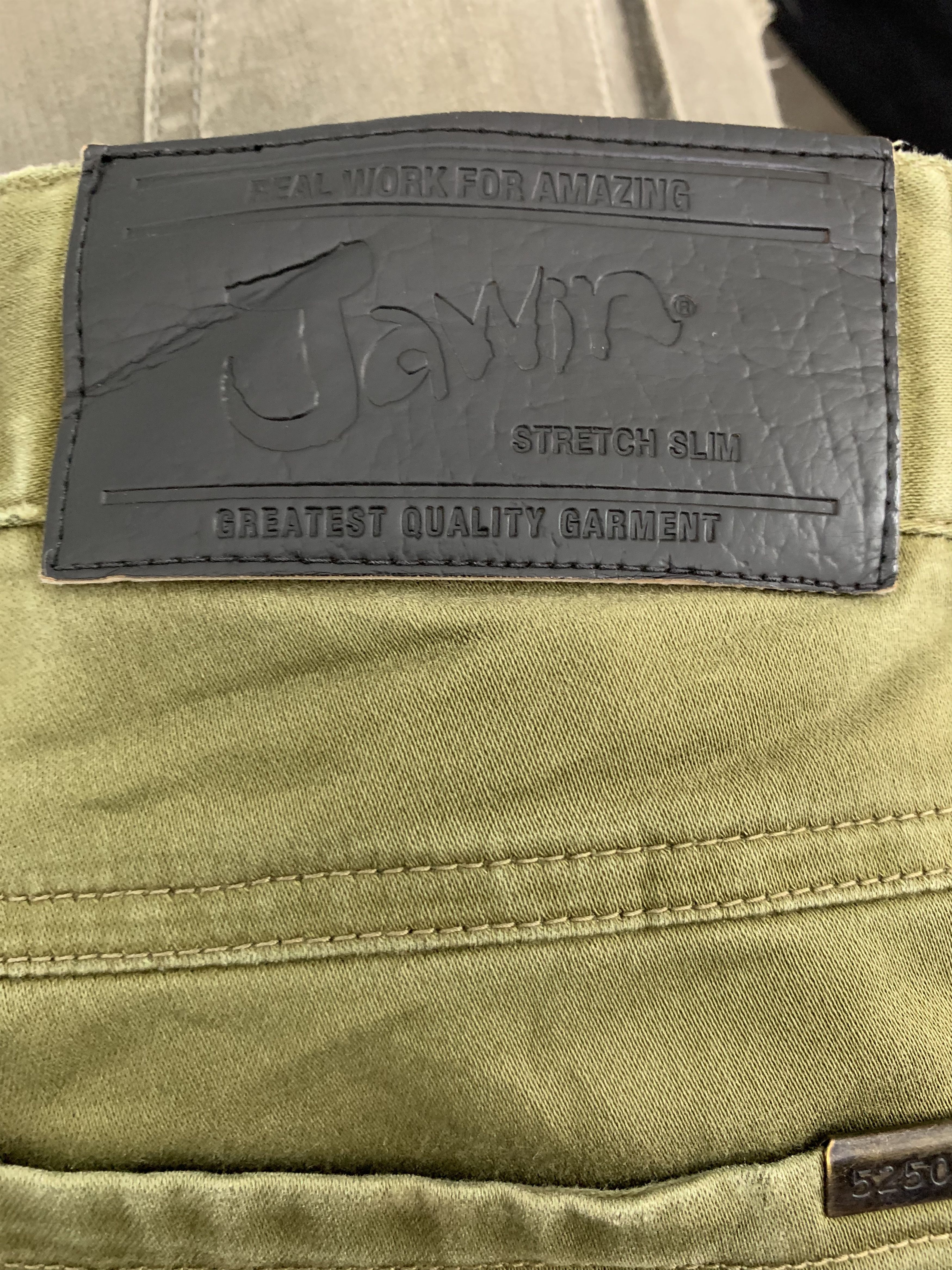 Japanese Brand Cargo Pants Jawin Multipocket Double Knee Dark Green 38" Size US 38 / EU 54 - 17 Thumbnail