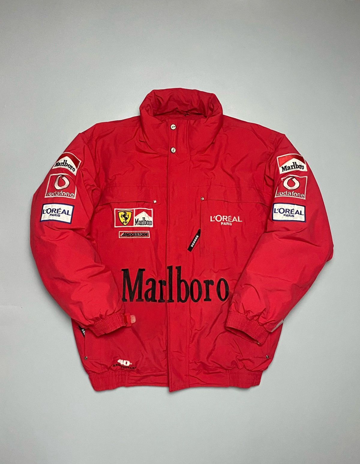 Marlboro × Vintage Marlboro Ferrari vintage racing jacket F1 | Grailed