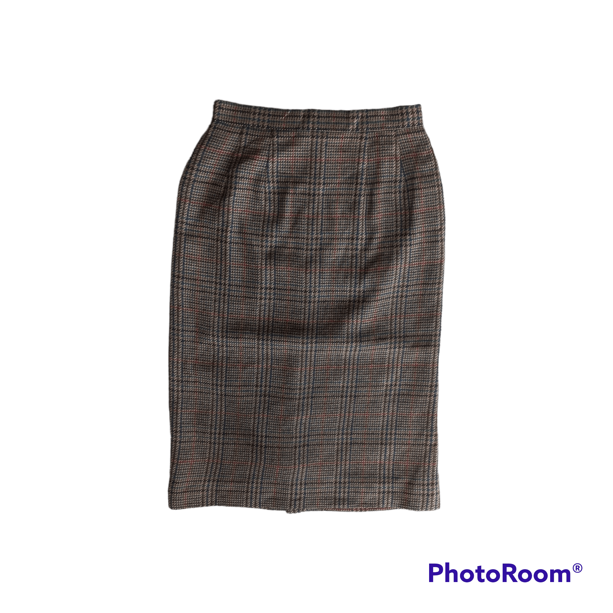 💥Vintage burberrys checked wool skirt