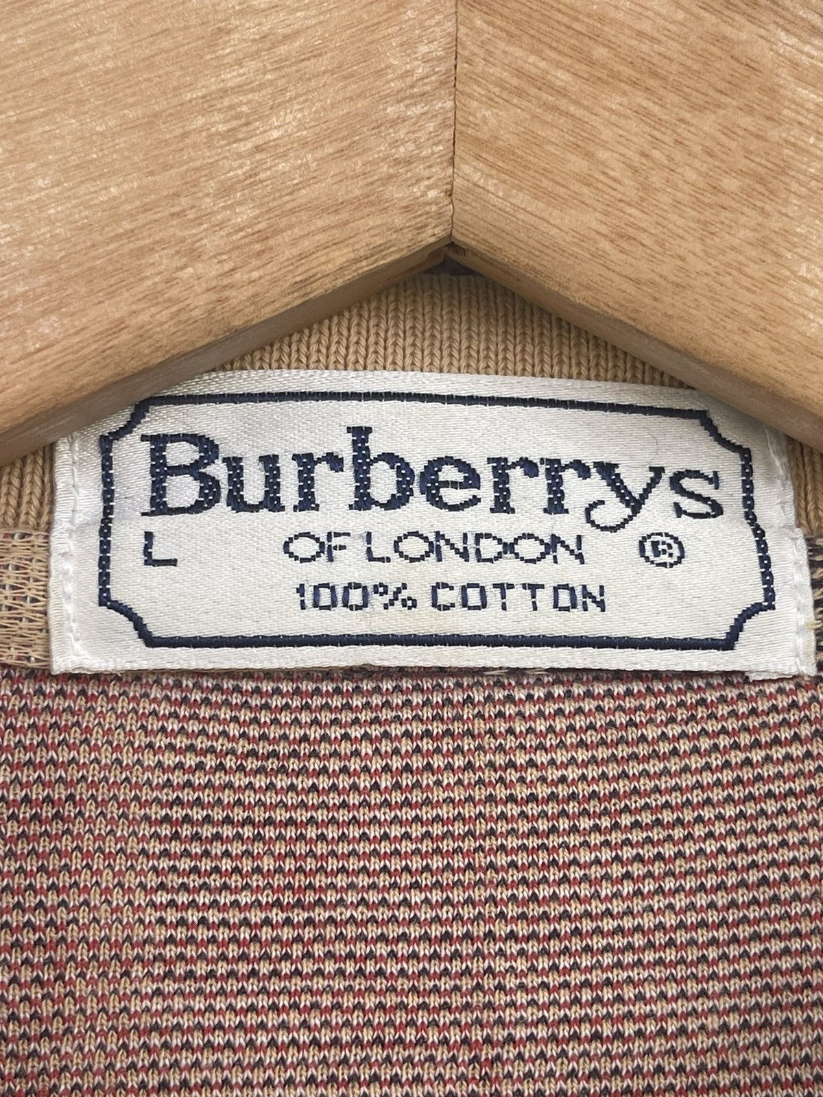 Burberry VINTAGE BURBERRYS NOVA CHEK LONGSLEEVE POLO SHIRT Size US L / EU 52-54 / 3 - 10 Thumbnail
