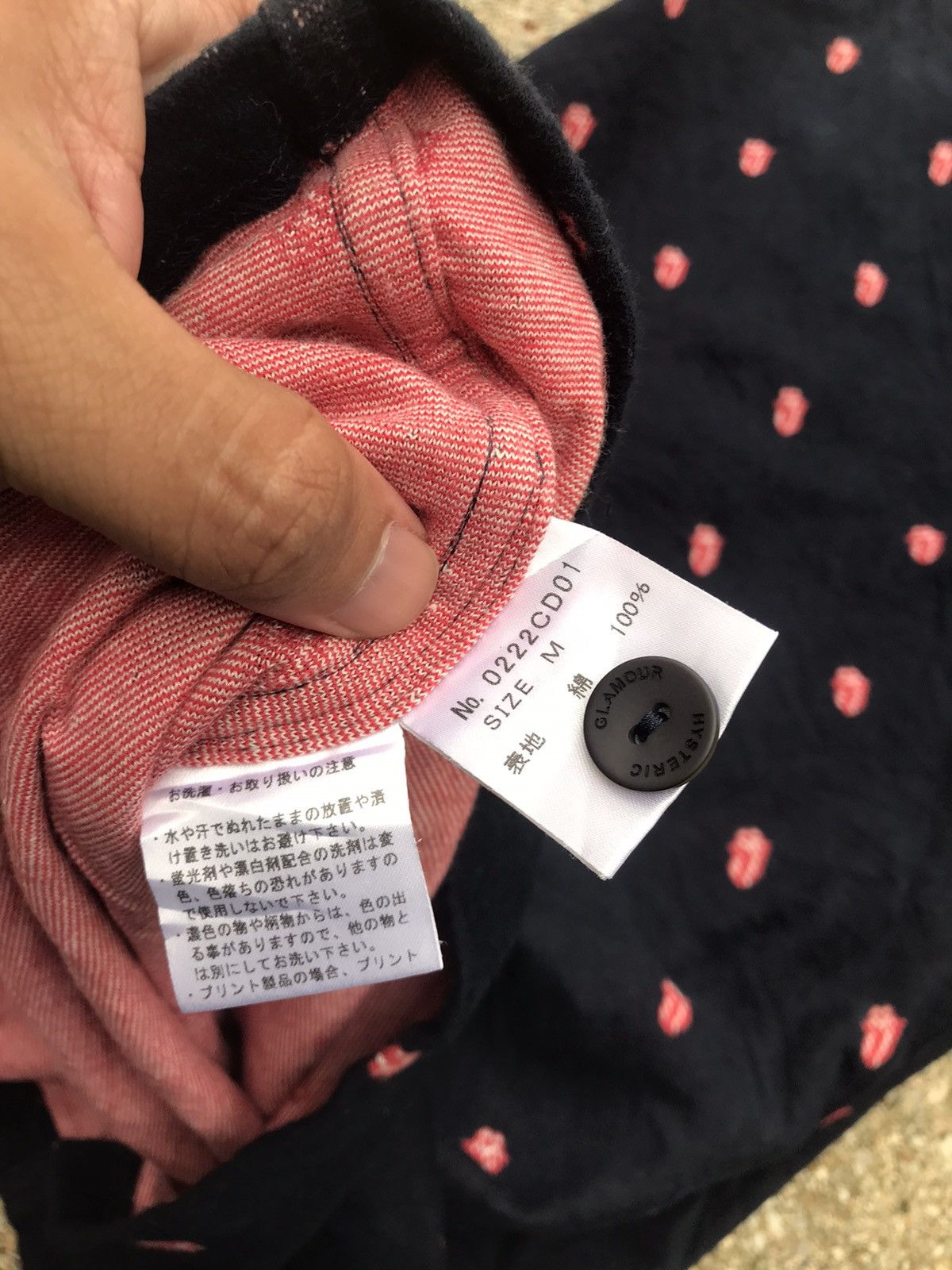 Hysteric Glamour Vintage Hysteric Glamour Rolling Stone Monogram Cardigan Size US M / EU 48-50 / 2 - 6 Thumbnail