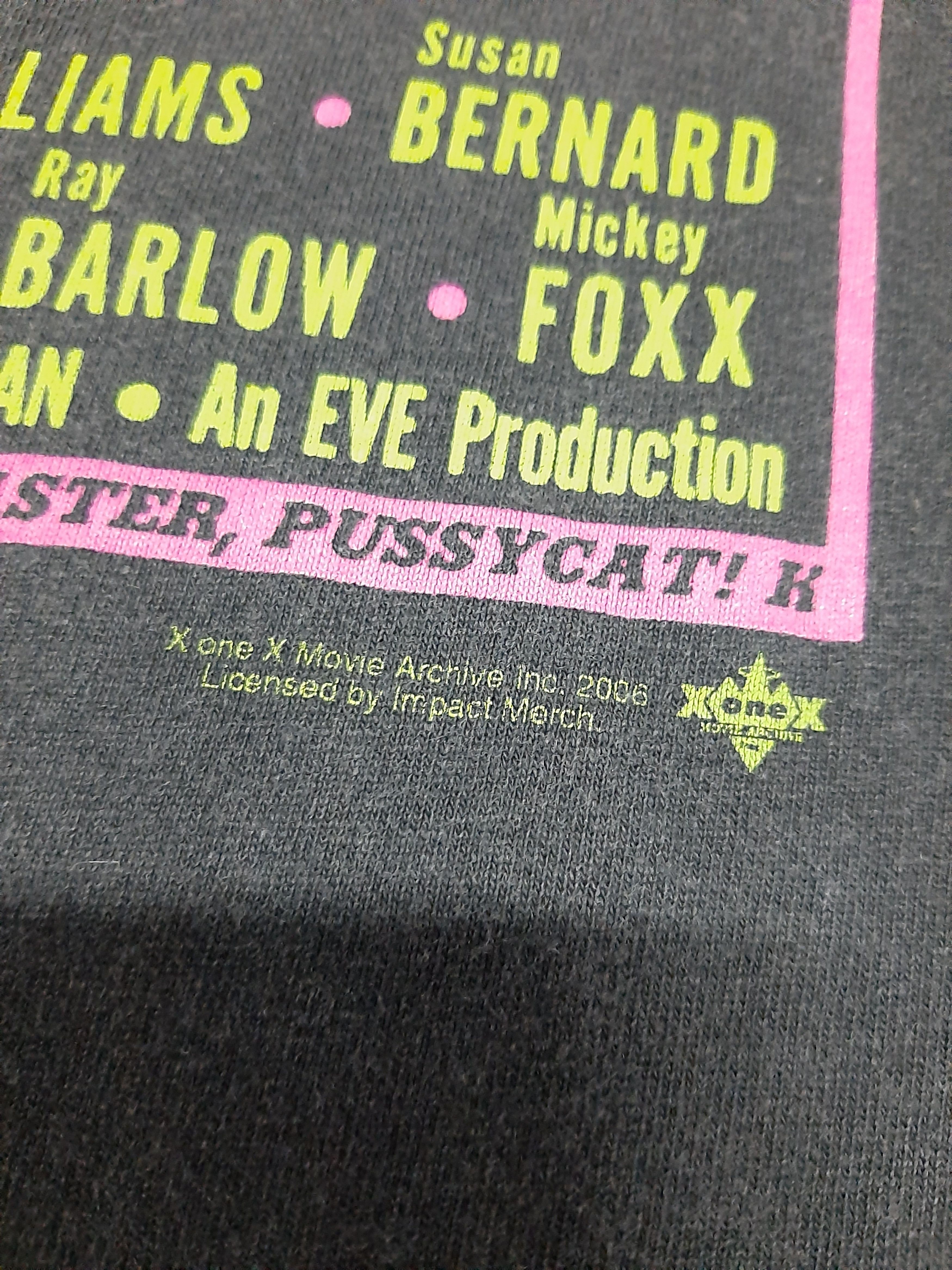 Vintage VINTAGE 1965 ACTION MOVIE REPRO EARLY 2K"FASTERPUSYCAT!KILL Size US S / EU 44-46 / 1 - 4 Thumbnail
