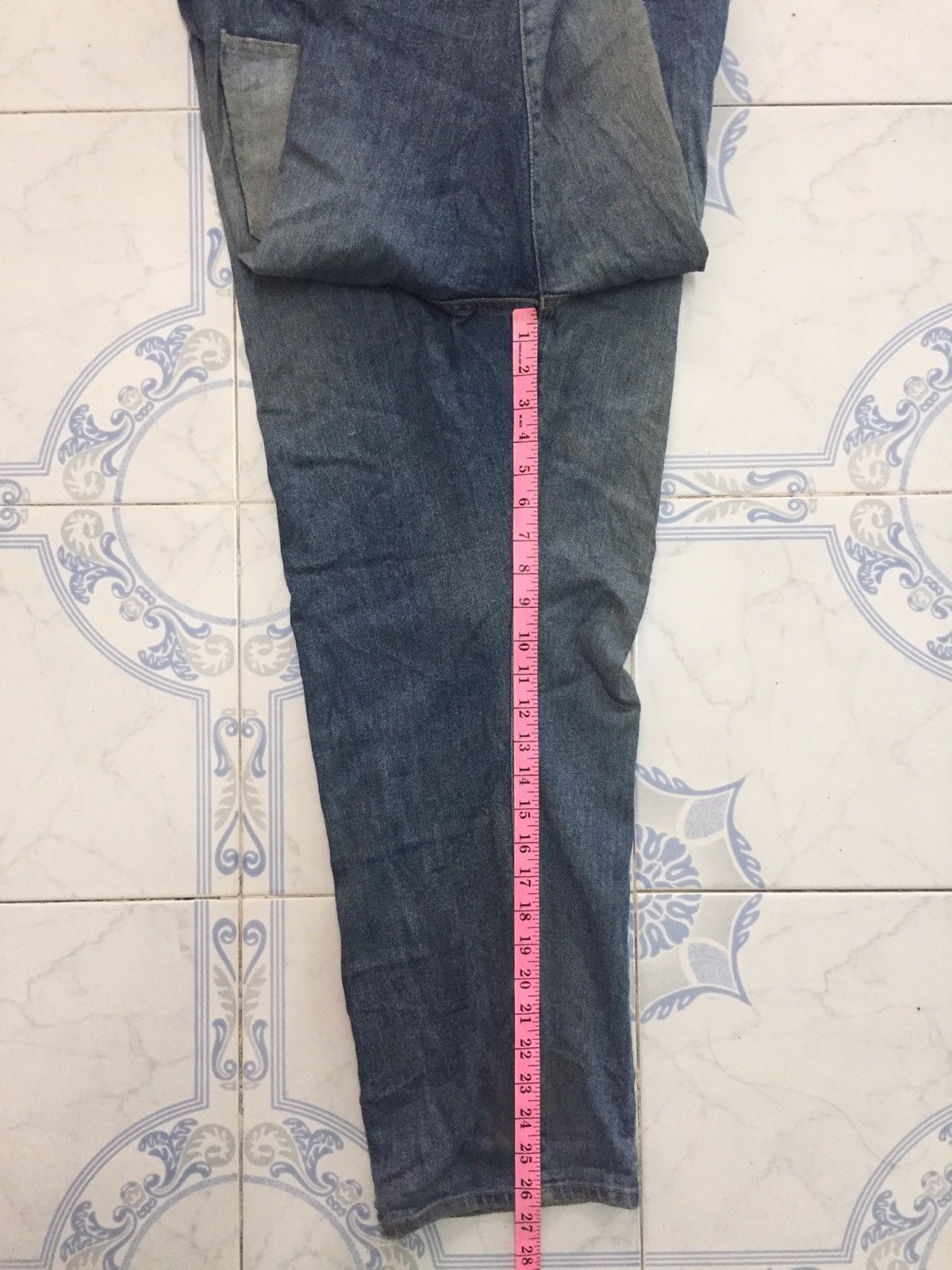 Japanese Brand Rageblue Block Patch Style Denim Jeans Pant Size US 34 / EU 50 - 17 Thumbnail