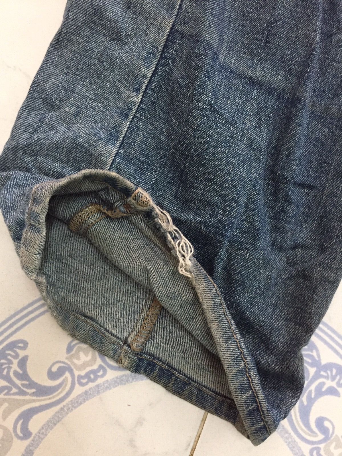 Japanese Brand Rageblue Block Patch Style Denim Jeans Pant Size US 34 / EU 50 - 12 Thumbnail