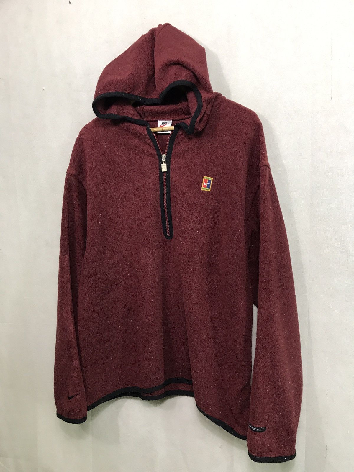Nike 🔥RARE!VINTAGE 90s NIKE CHALLENGE COURT ANDRE AGASSI FLEECE Size US L / EU 52-54 / 3 - 3 Thumbnail